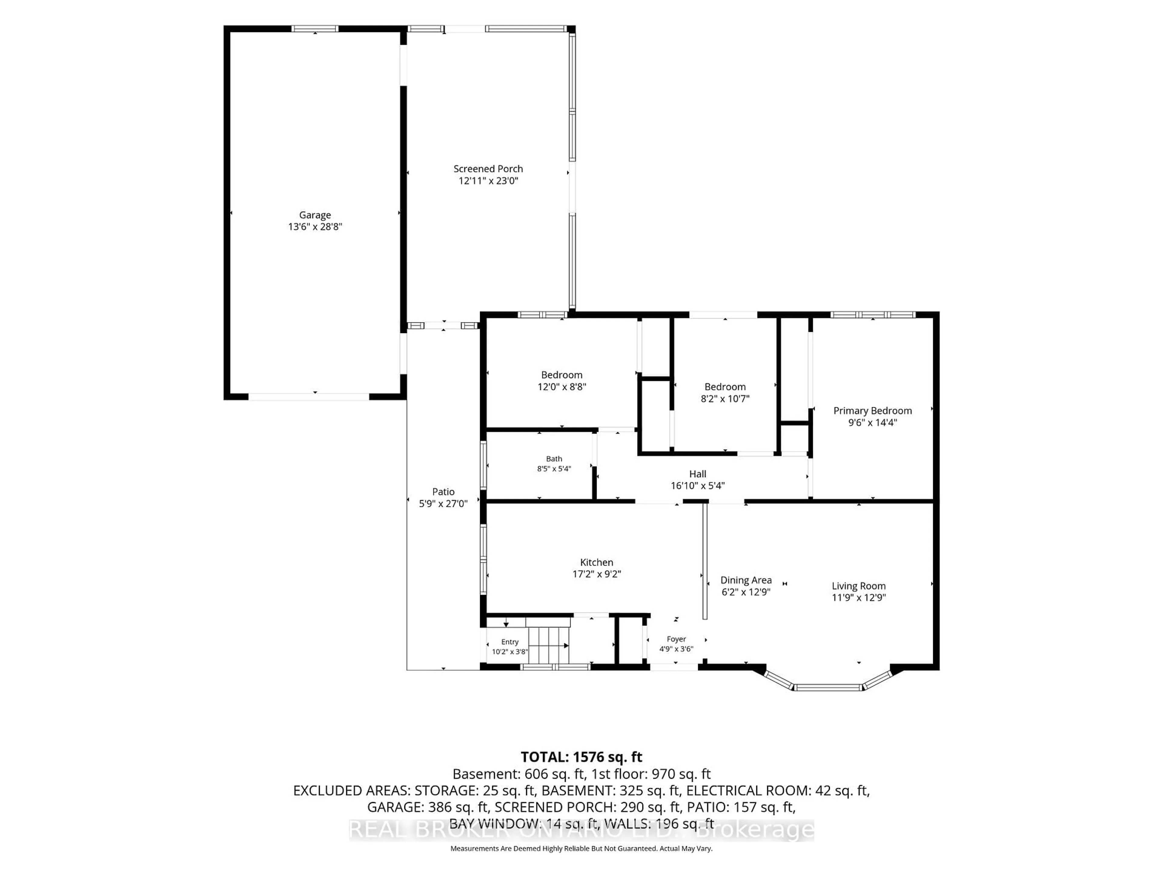 Floor plan for 87 Ball St, Brant Ontario N3L 1X7