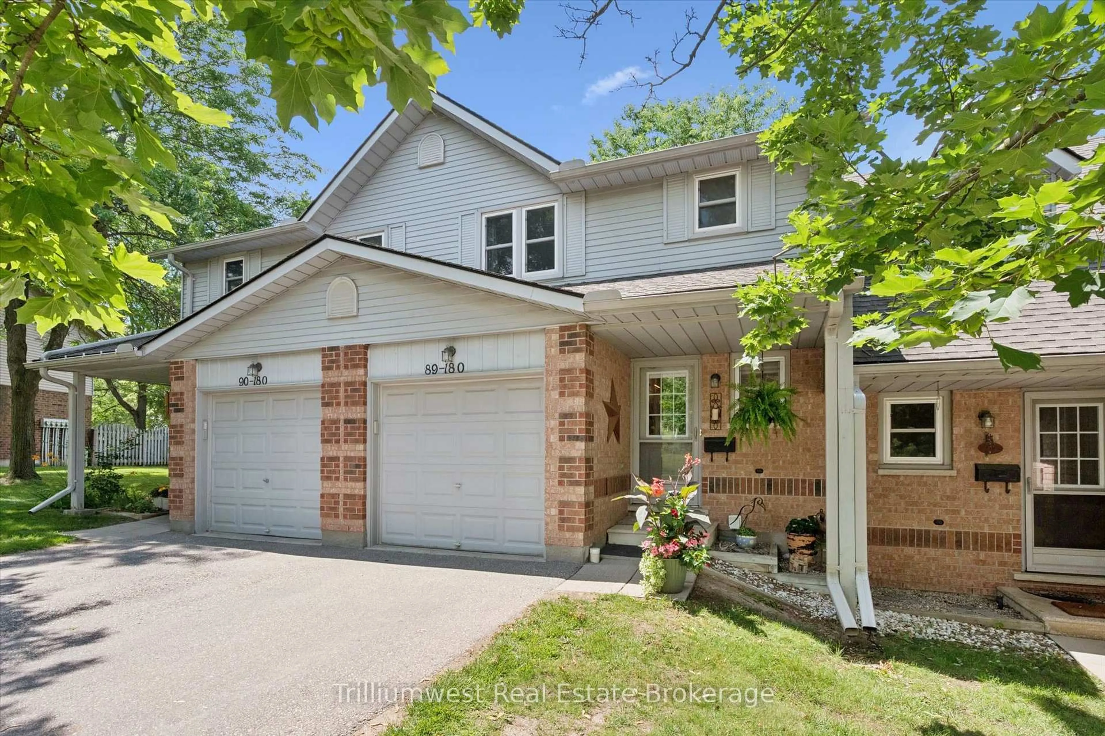 Home with brick exterior material, street for 180 Marksam Rd #89, Guelph Ontario N1H 8G4