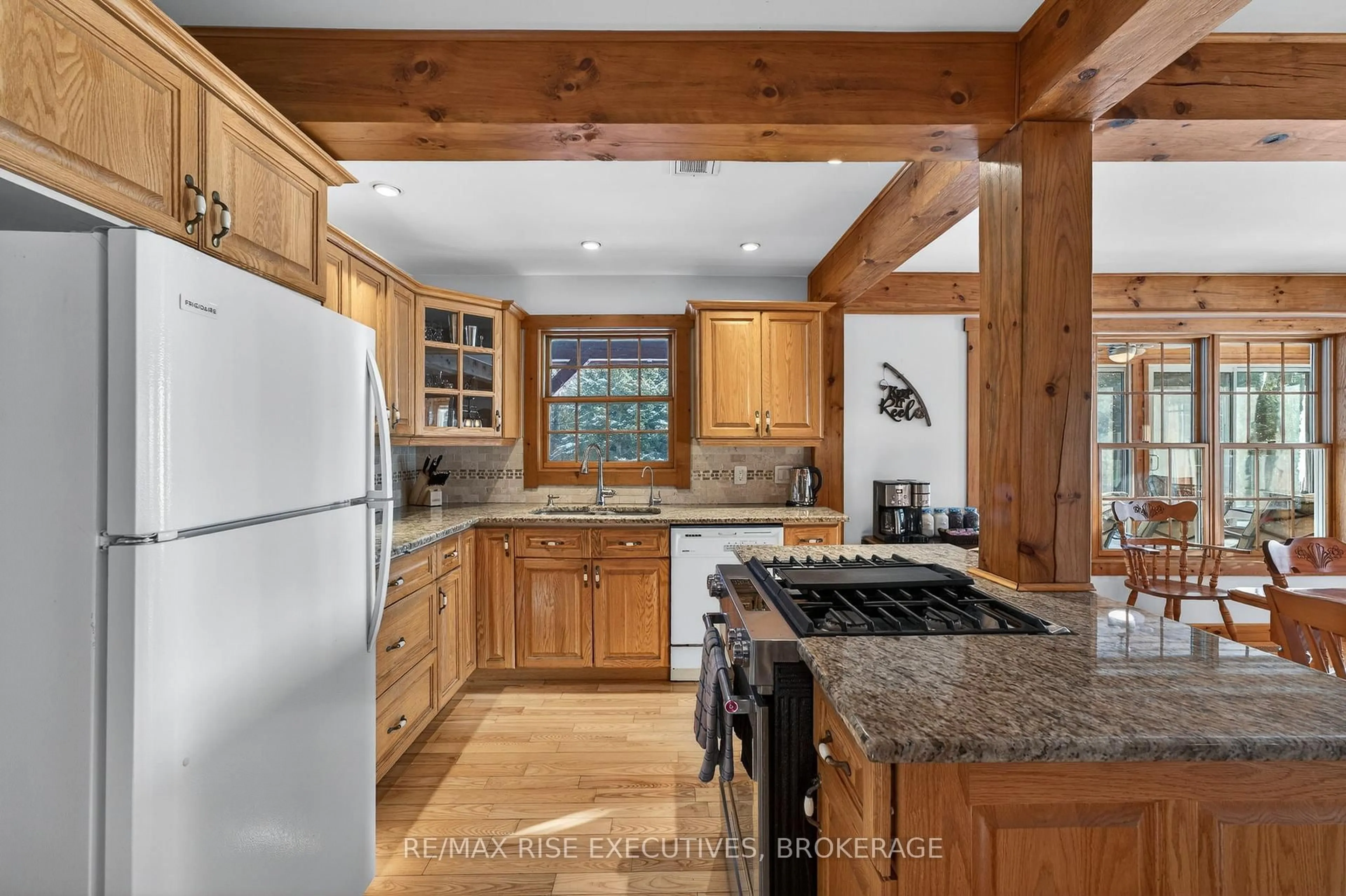 Open concept kitchen, unknown for 1093B Two Loon Lane, Sharbot Lake Ontario K0H 2P0