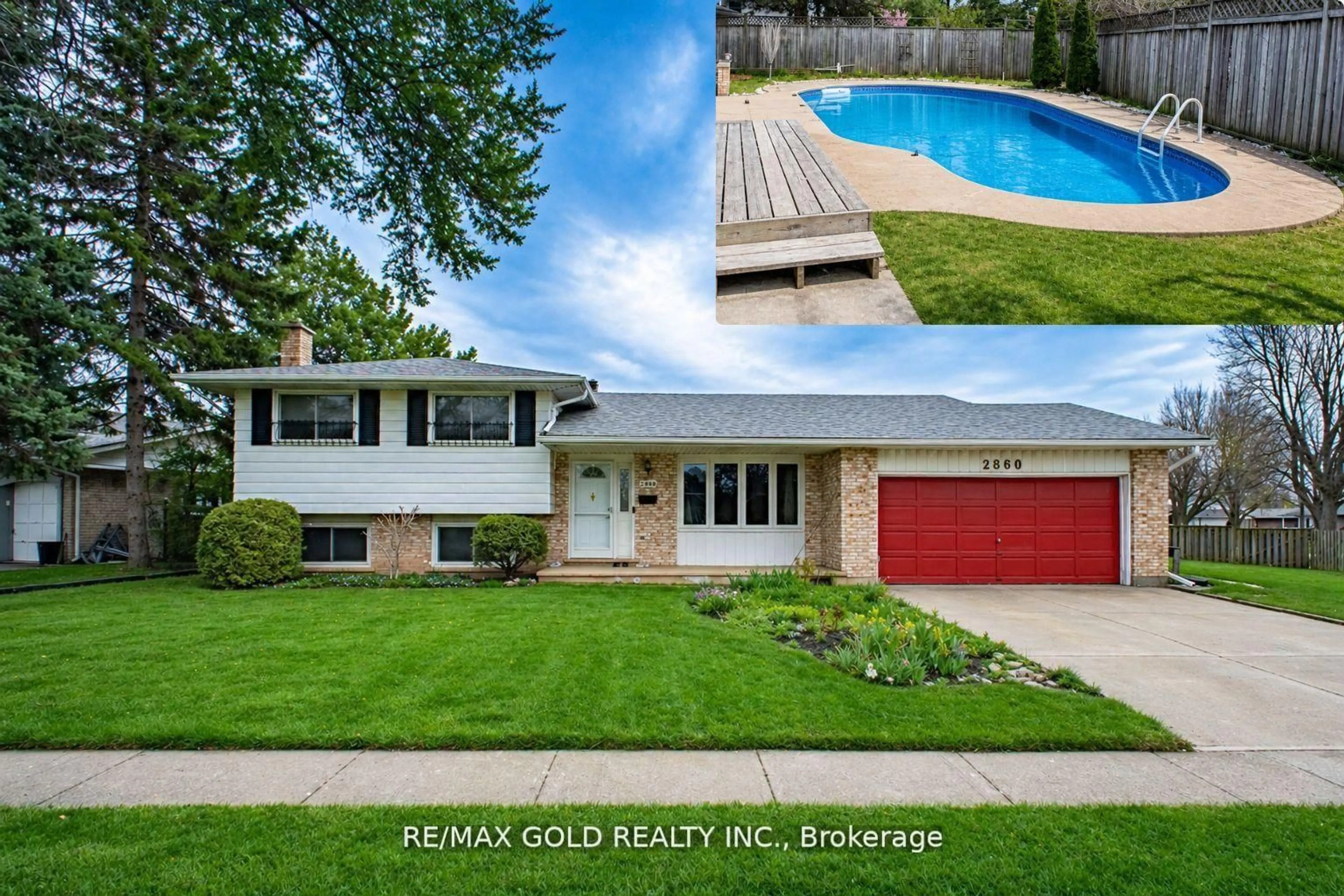 Home with vinyl exterior material, street for 2860 Henley Ave, Niagara Falls Ontario L2J 3M4
