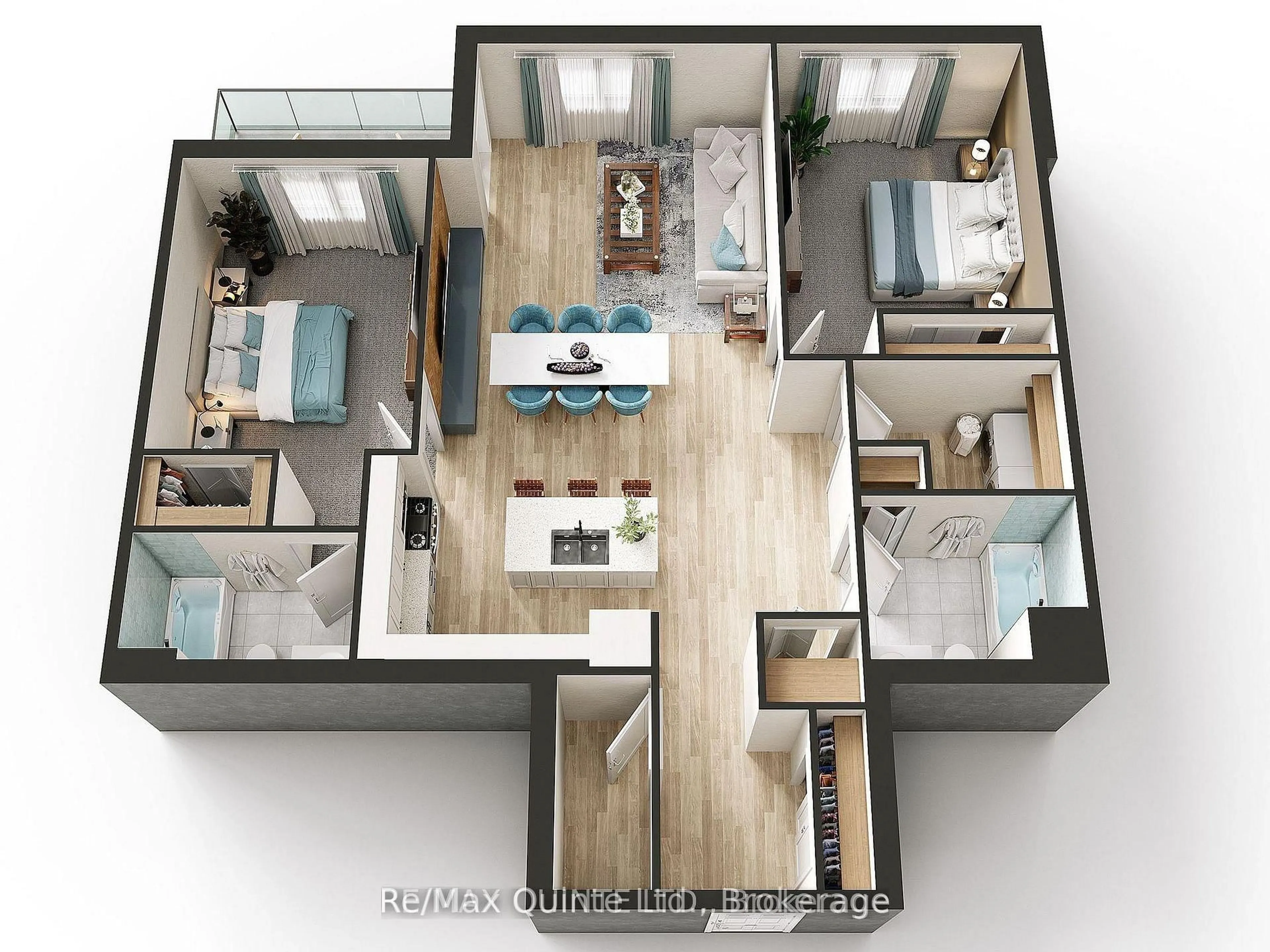 Floor plan for 17 Cleave Ave #505, Prince Edward County Ontario K0K 2T0