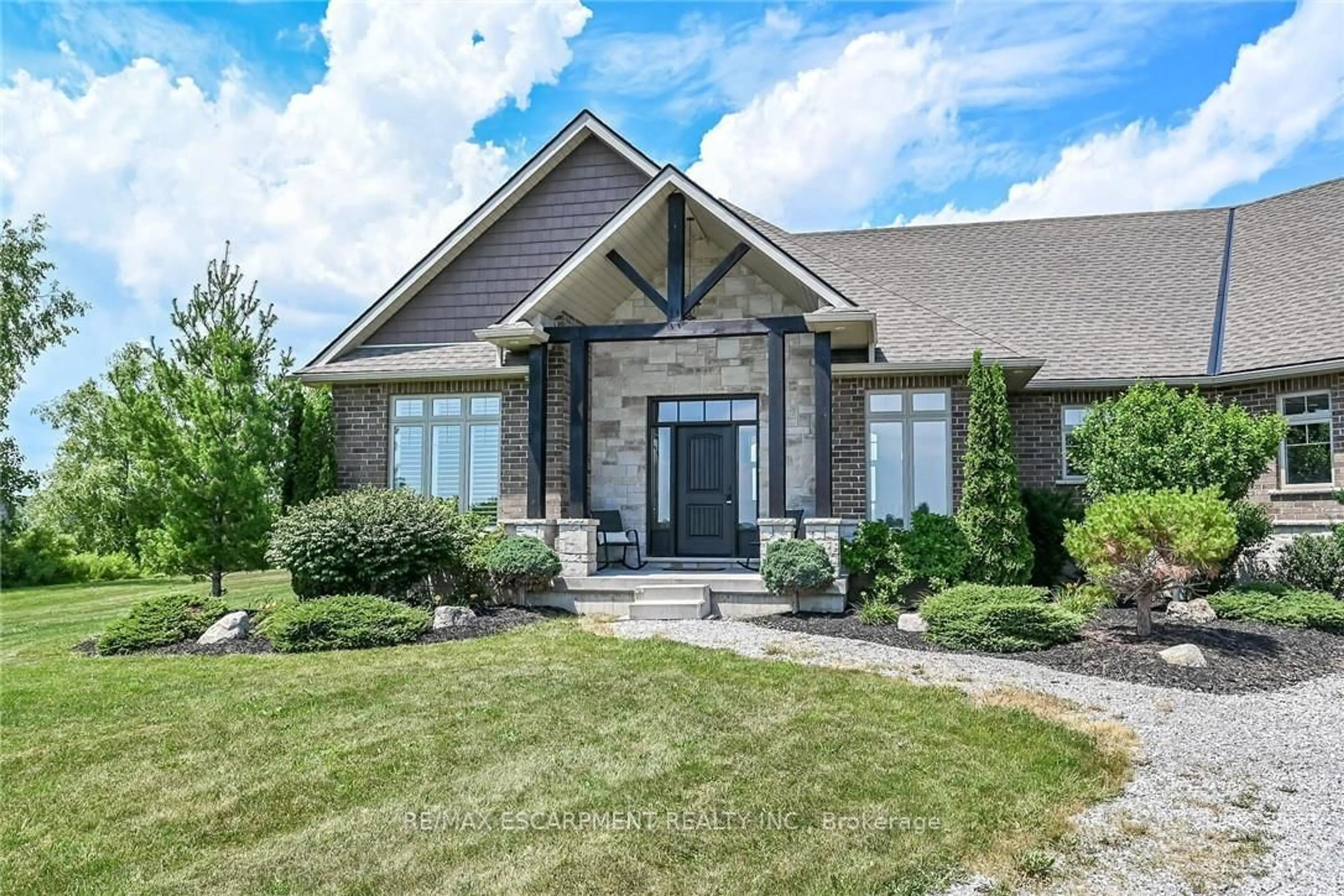 Home with brick exterior material, street for 1471 Concession 5 Woodhouse Rd, Norfolk Ontario N0A 1N1
