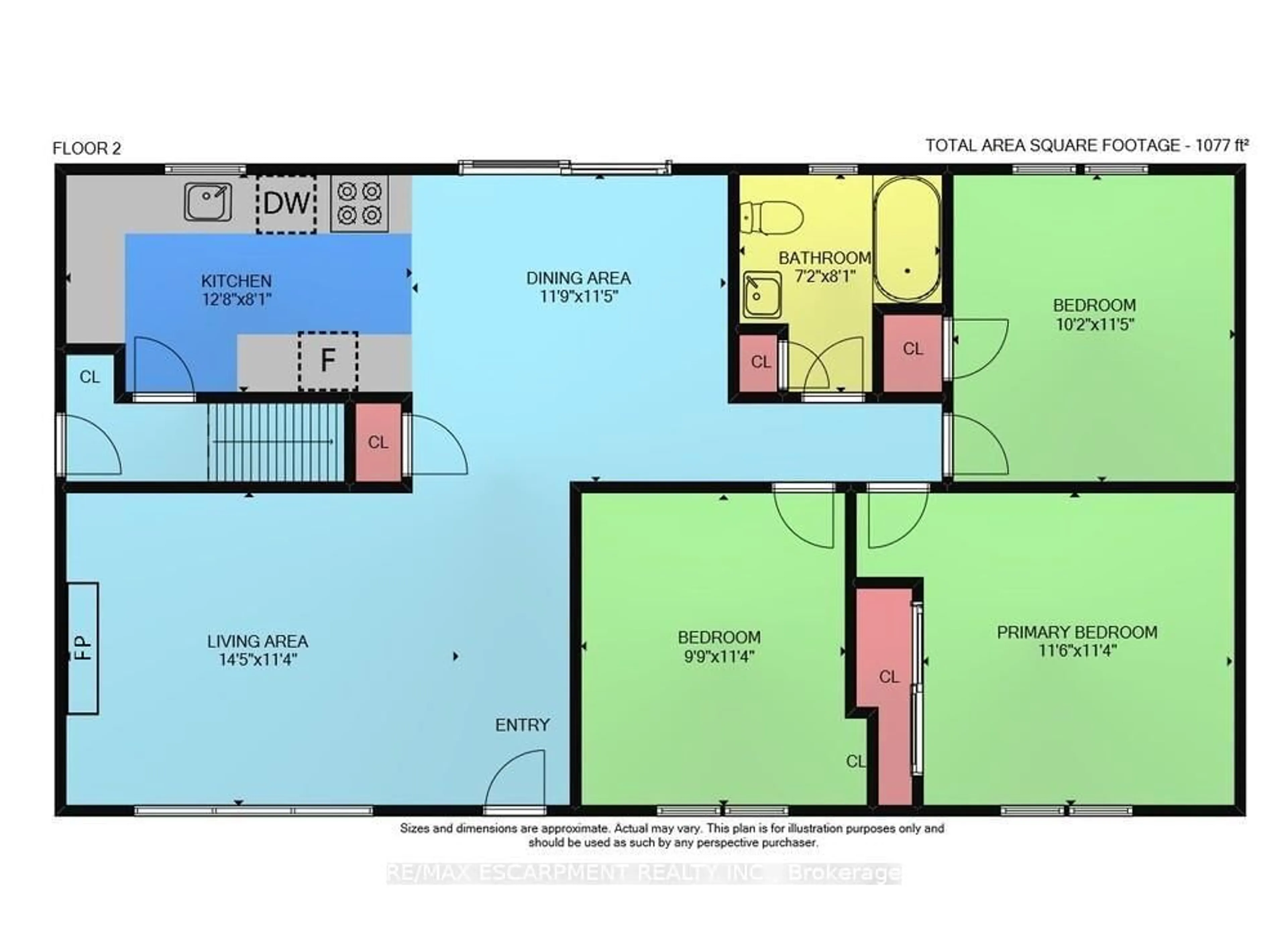Floor plan for 7344 Dickenson Rd, Hamilton Ontario L0R 1W0