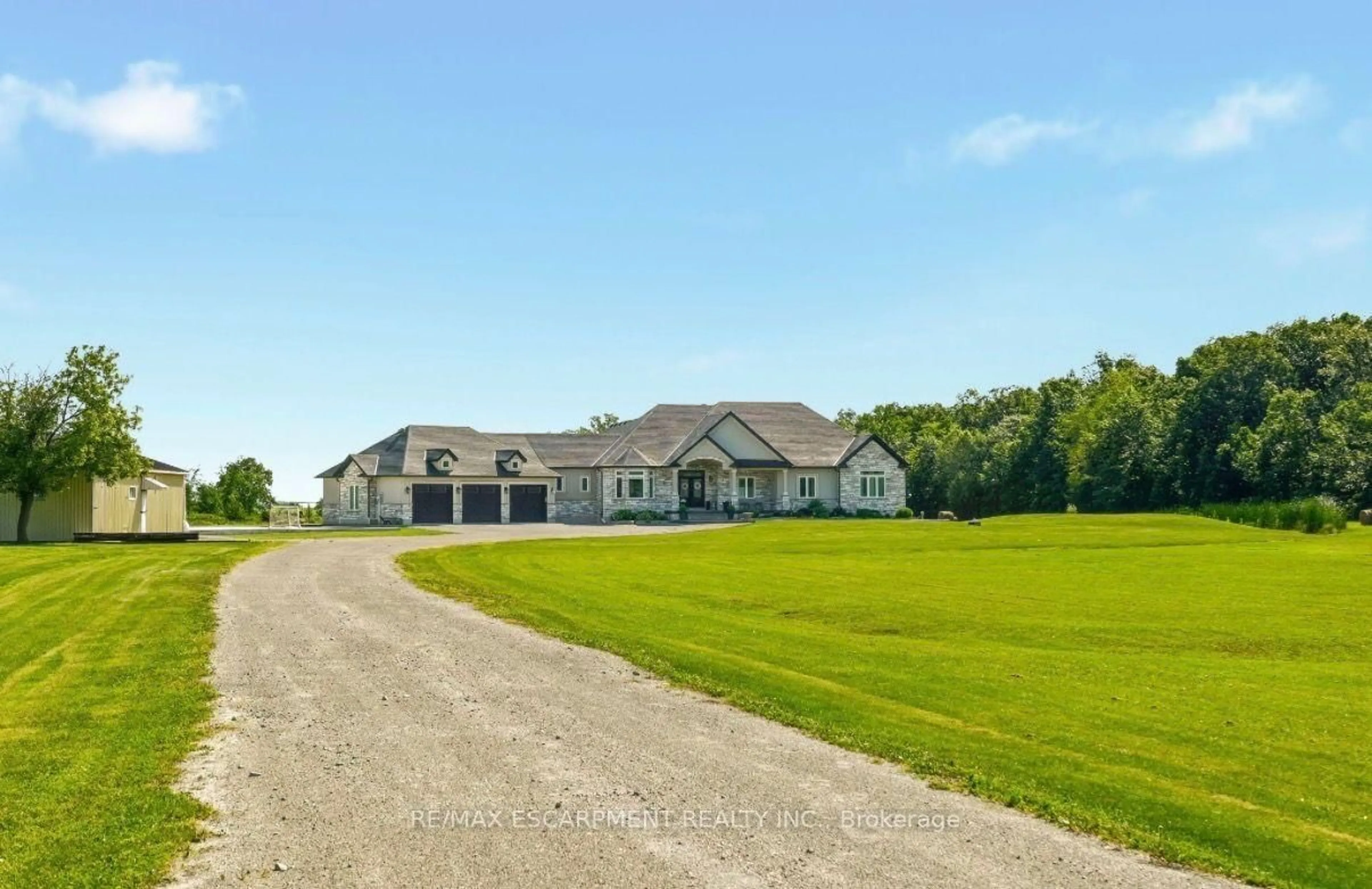 A pic from outside/outdoor area/front of a property/back of a property/a pic from drone, unknown for 148 MOORES Rd, Haldimand Ontario N0A 1R0