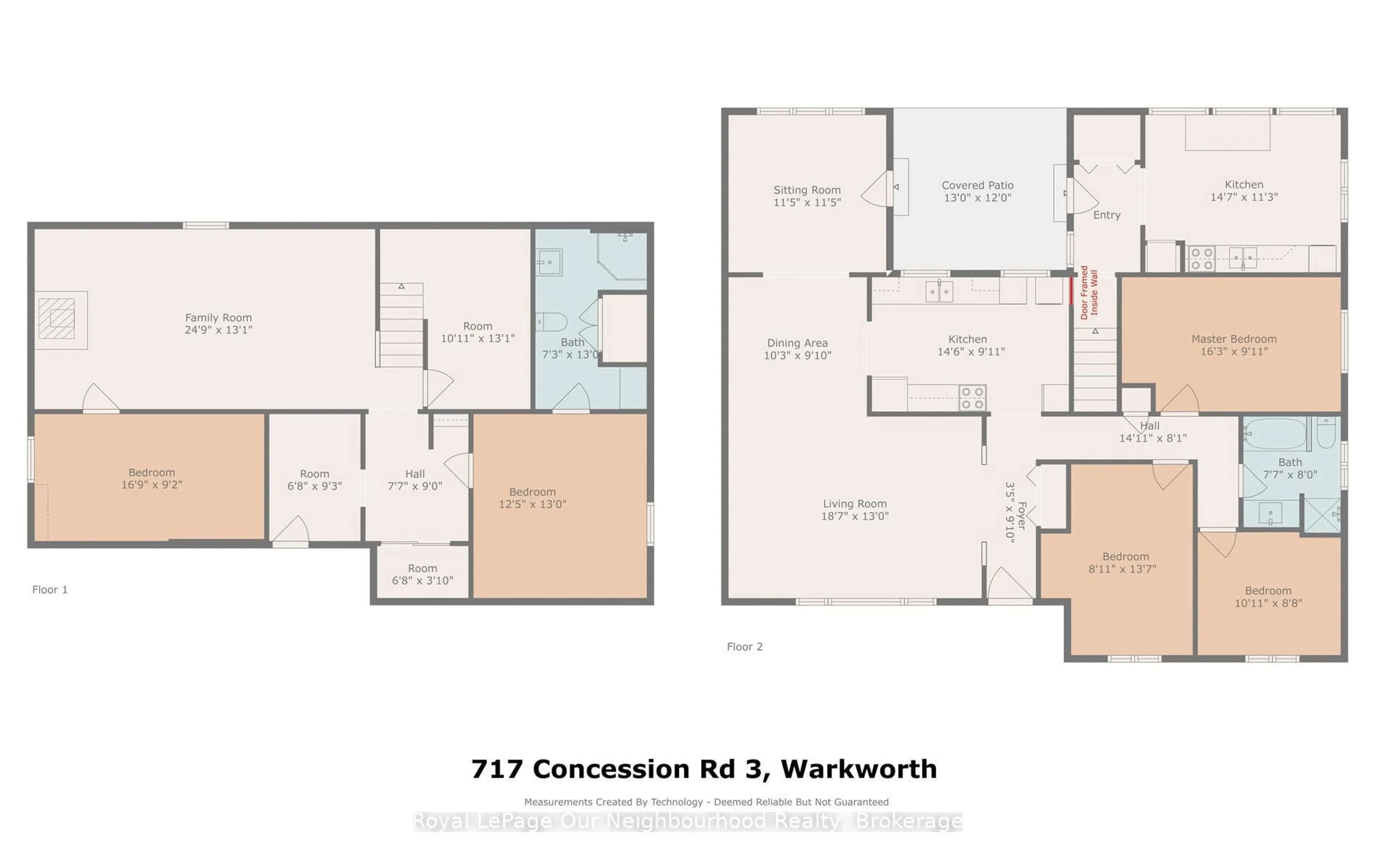 Floor plan for 717 Concession 3 Rd, Trent Hills Ontario K0K 3K0