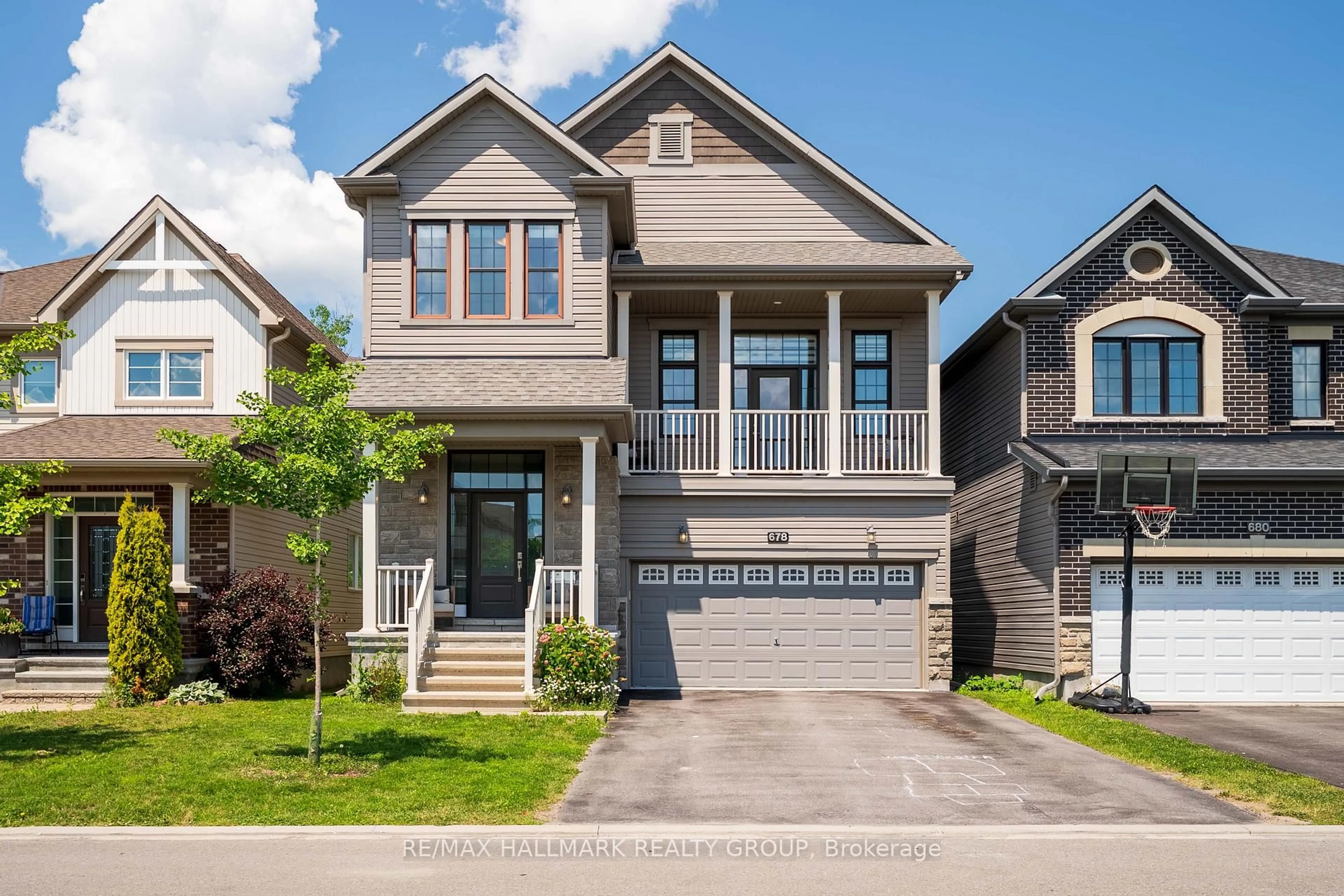 Home with brick exterior material, street for 678 Eagle Crest Hts, Ottawa Ontario K2S 1R8
