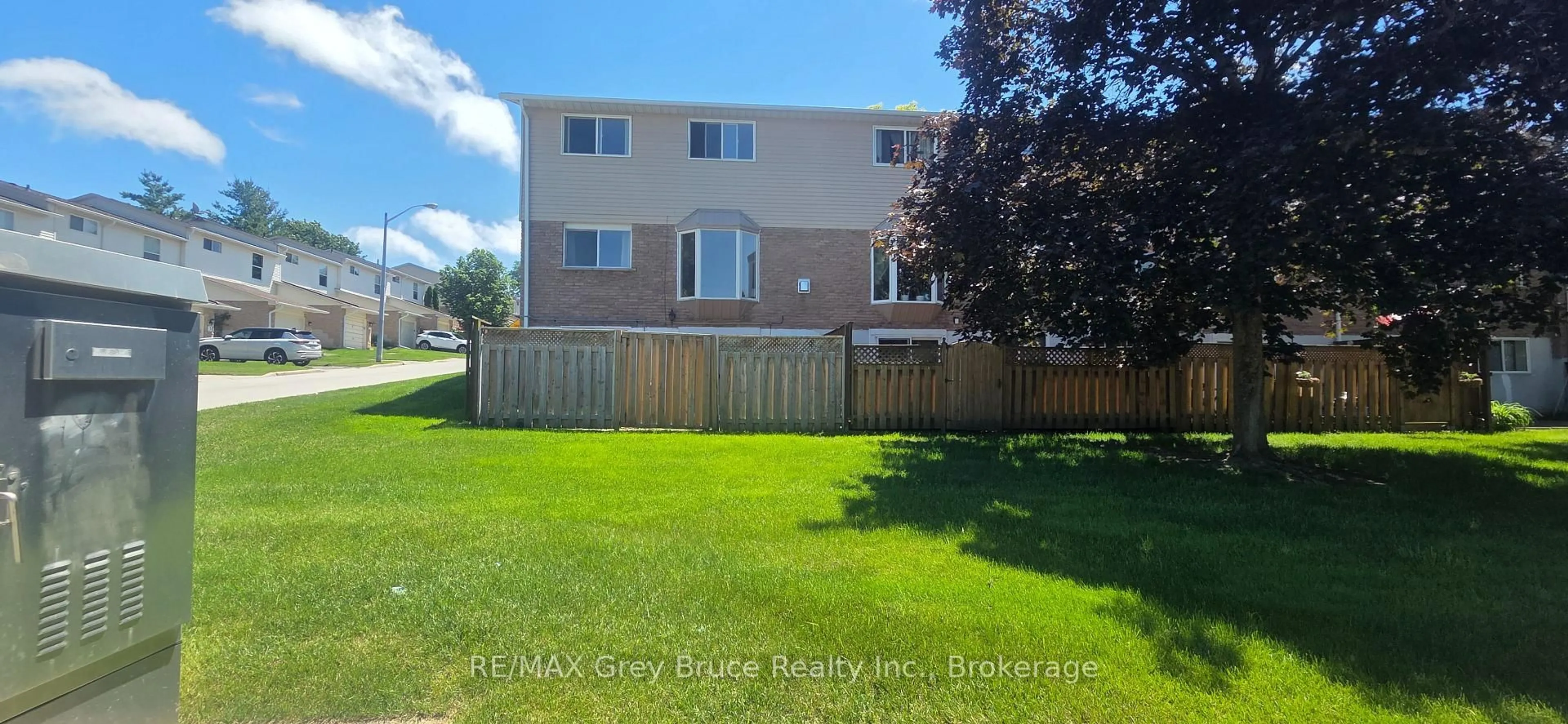 A pic from outside/outdoor area/front of a property/back of a property/a pic from drone, water/lake/river/ocean view for 60 Lila Rd #60, Owen Sound Ontario N4K 6C2
