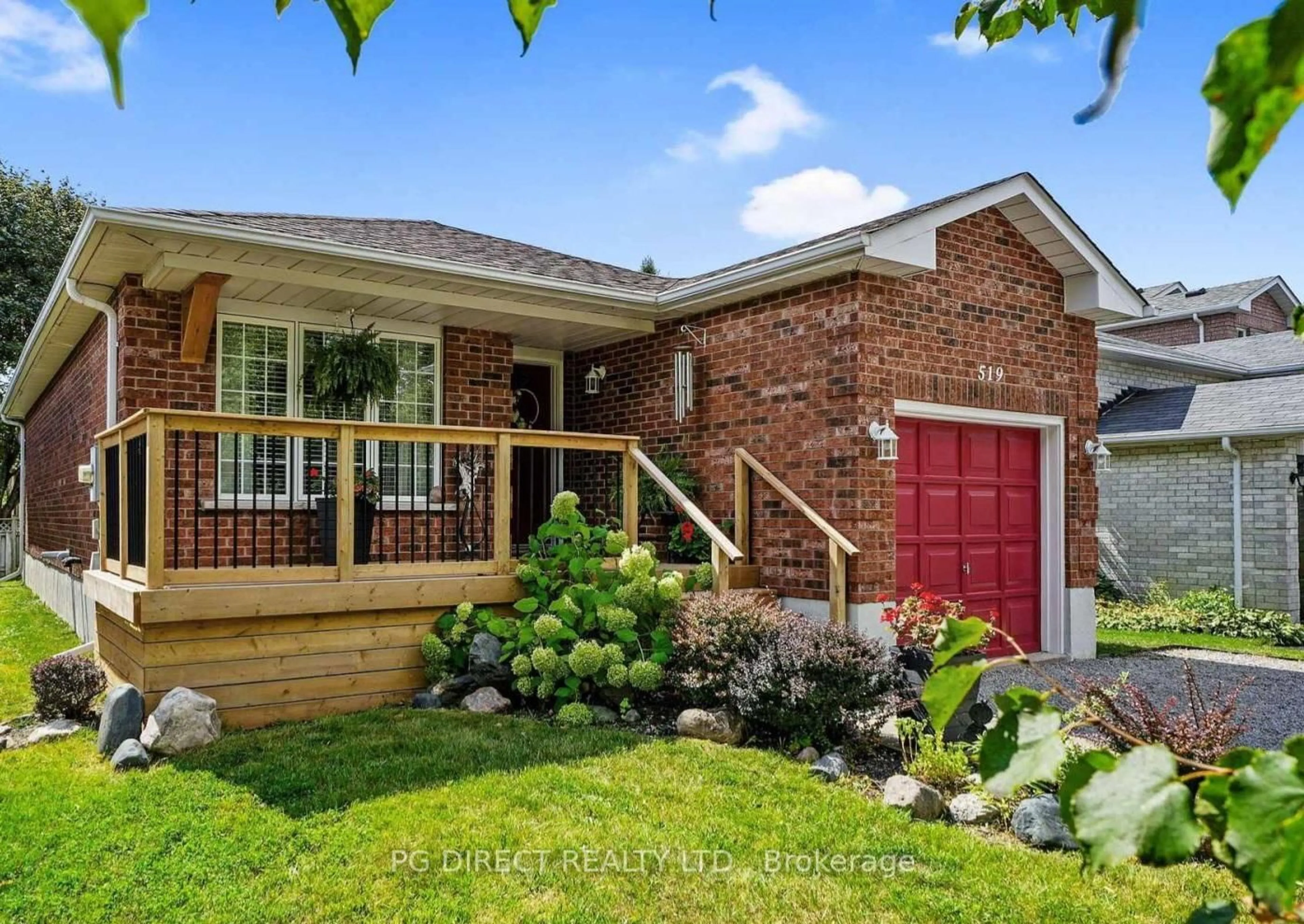 Home with brick exterior material, street for 519 Wilson Rd, Cobourg Ontario K9A 5P7
