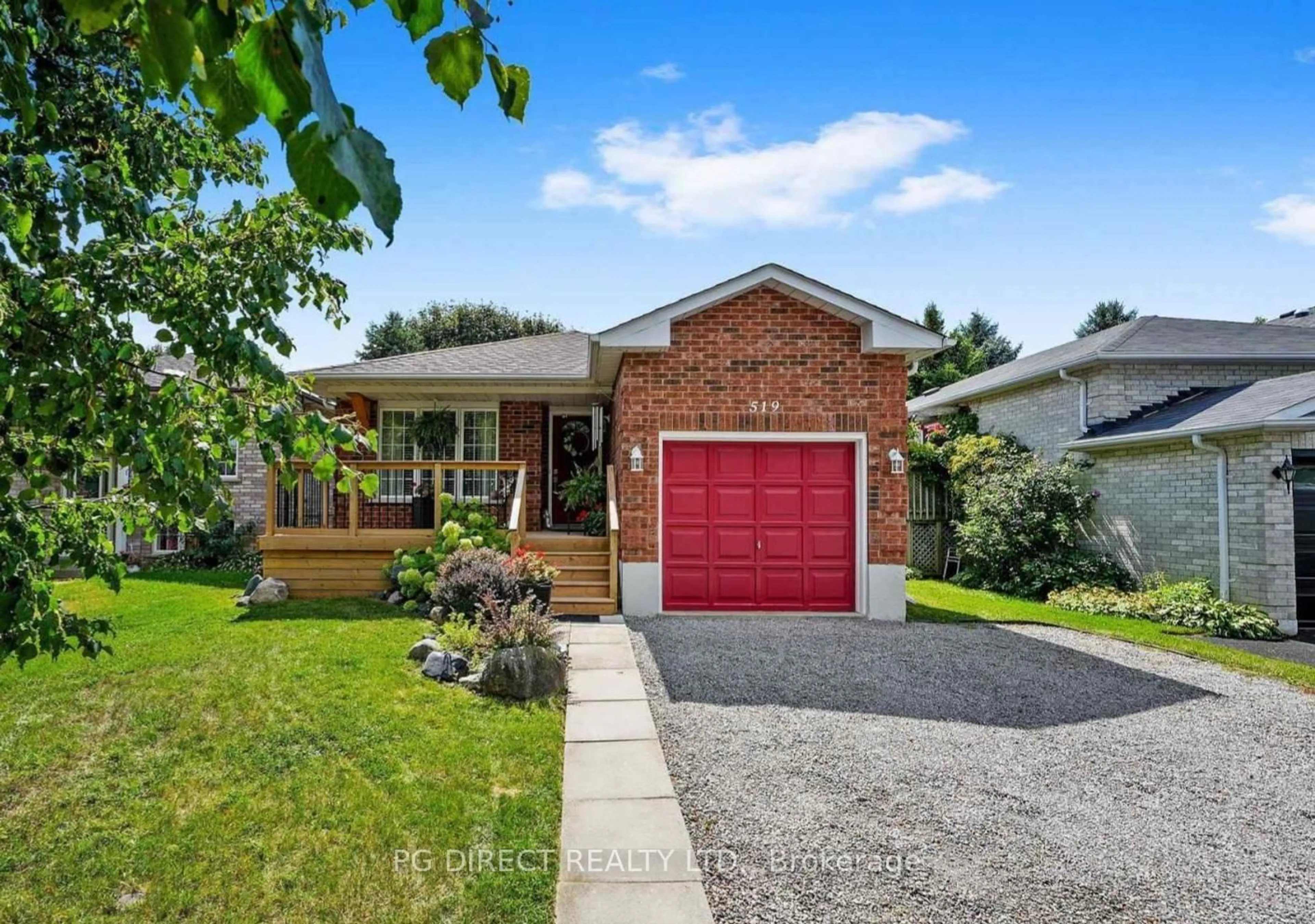 Home with brick exterior material, street for 519 Wilson Rd, Cobourg Ontario K9A 5P7