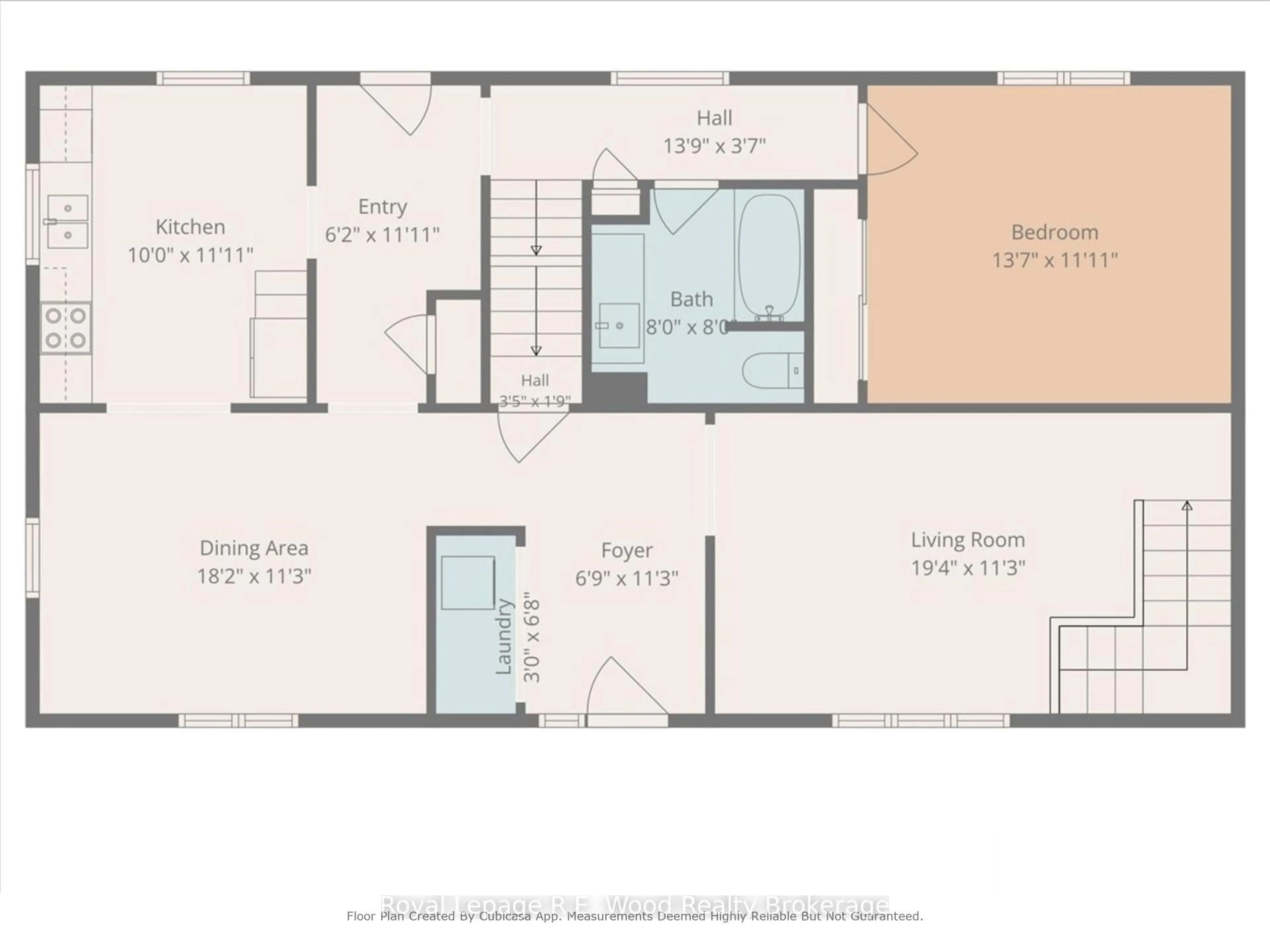 Floor plan for 419 Main St, Norwich Ontario N0J 1X0