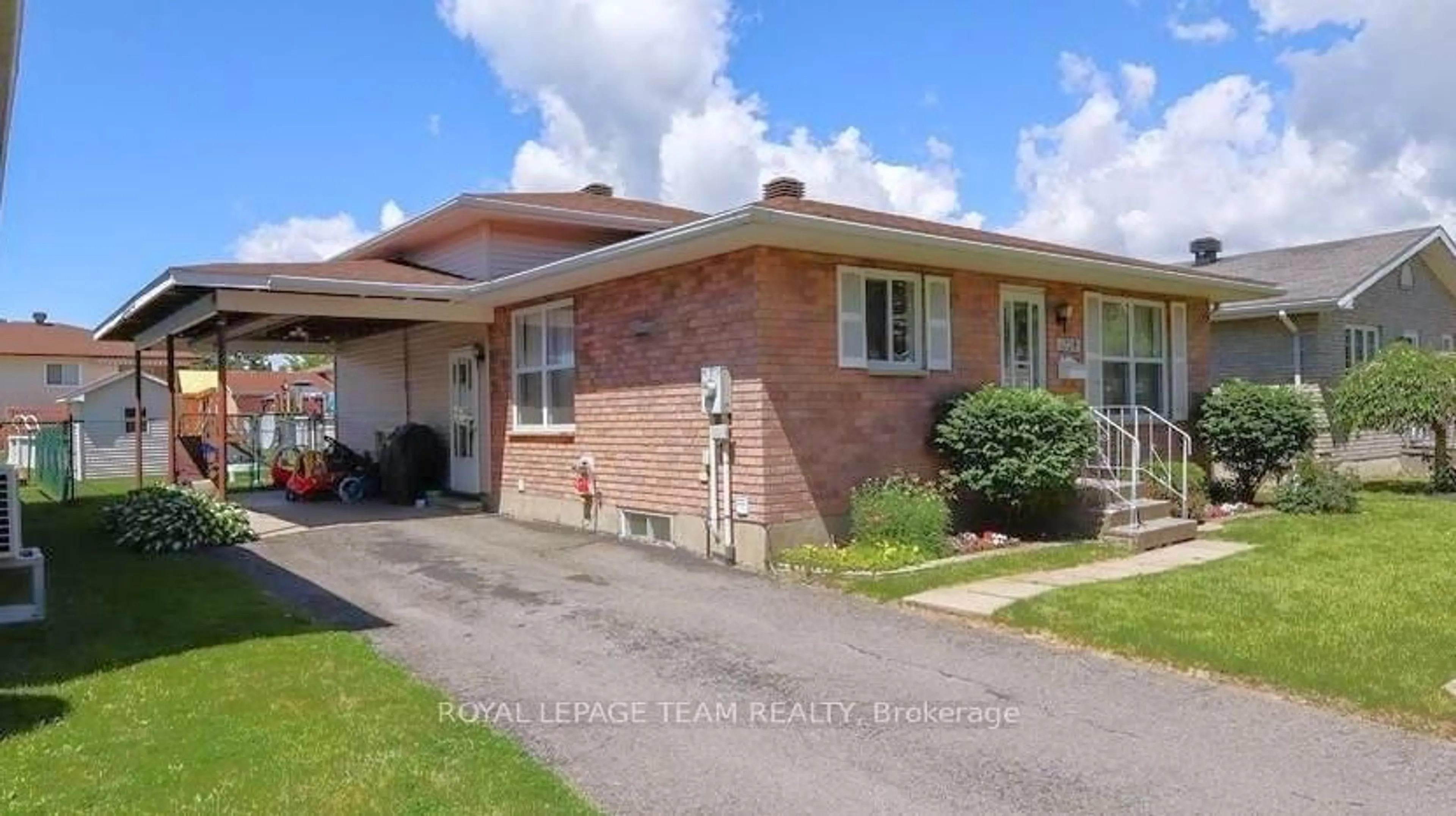 Home with brick exterior material, street for 1728 Branch Dr, Cornwall Ontario K6J 5S9