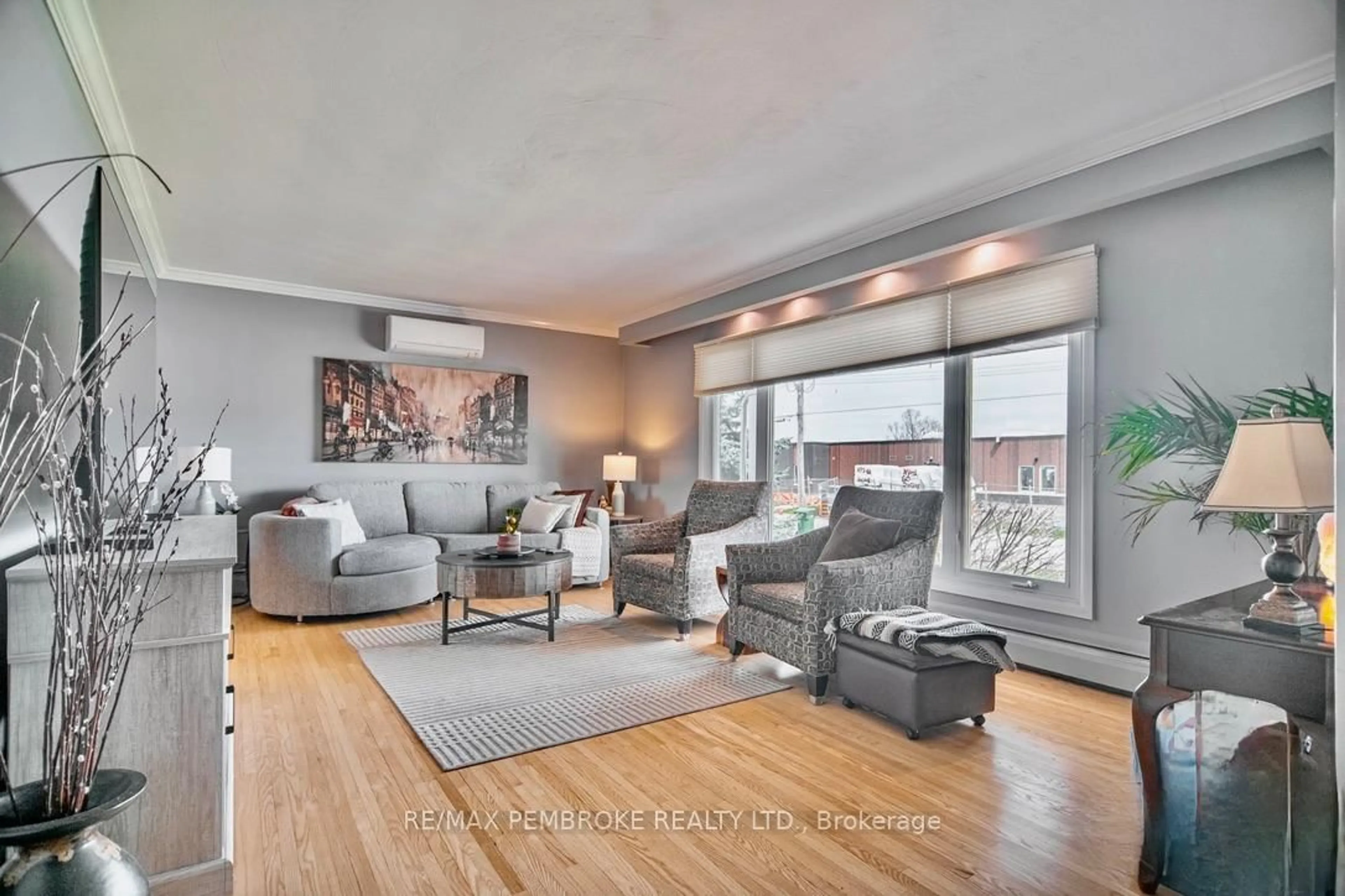 Living room with furniture, unknown for 282 Clemow Ave, Pembroke Ontario K8A 2E4