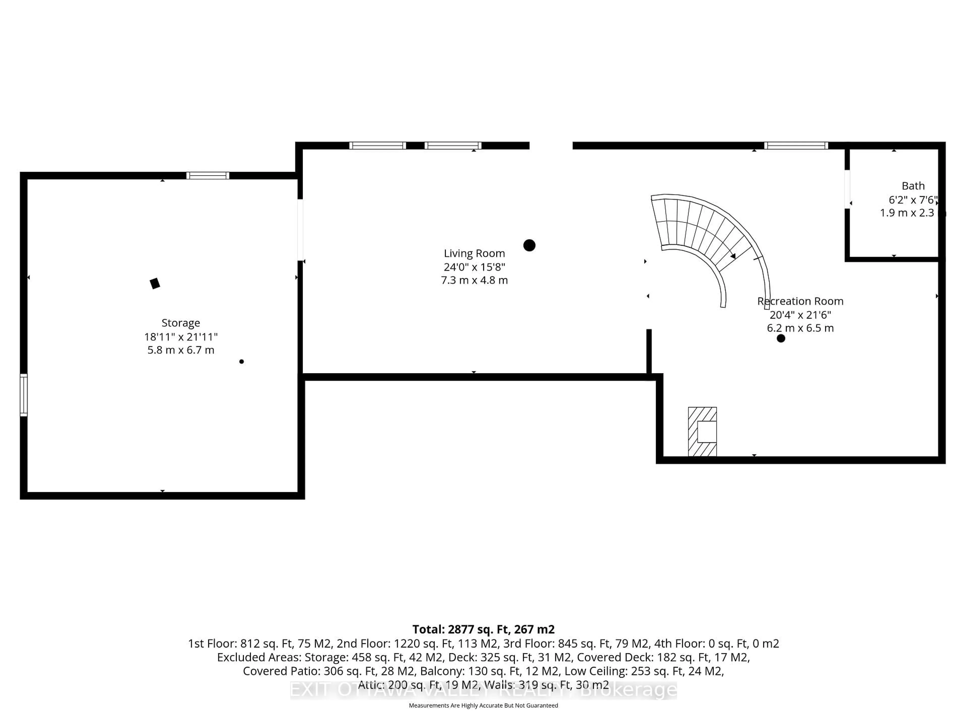 Floor plan for 162 Highway No. 28, Denbigh Ontario K0H 1L0