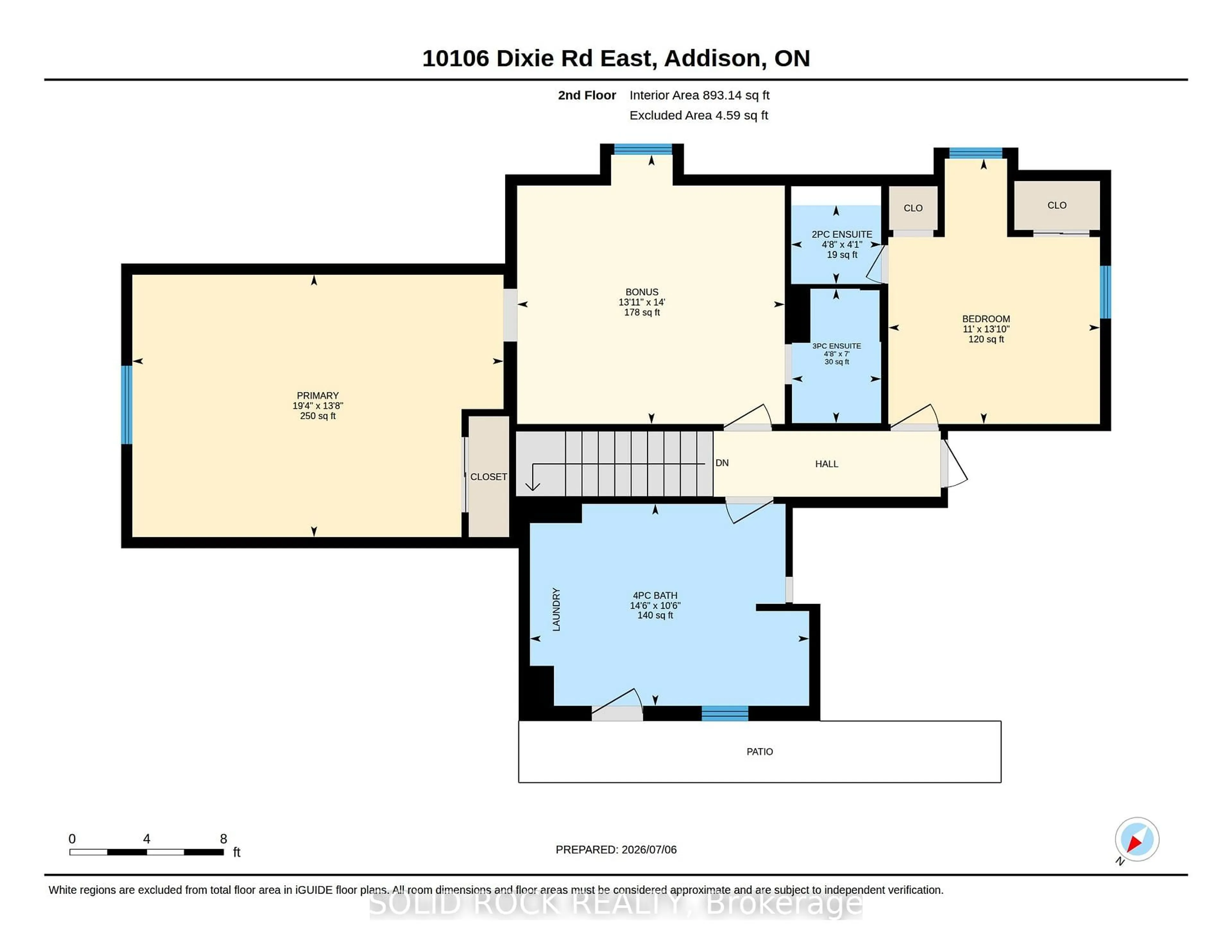 Floor plan for 10106 Dixie Rd, Elizabethtown-Kitley Ontario K0E 1A0