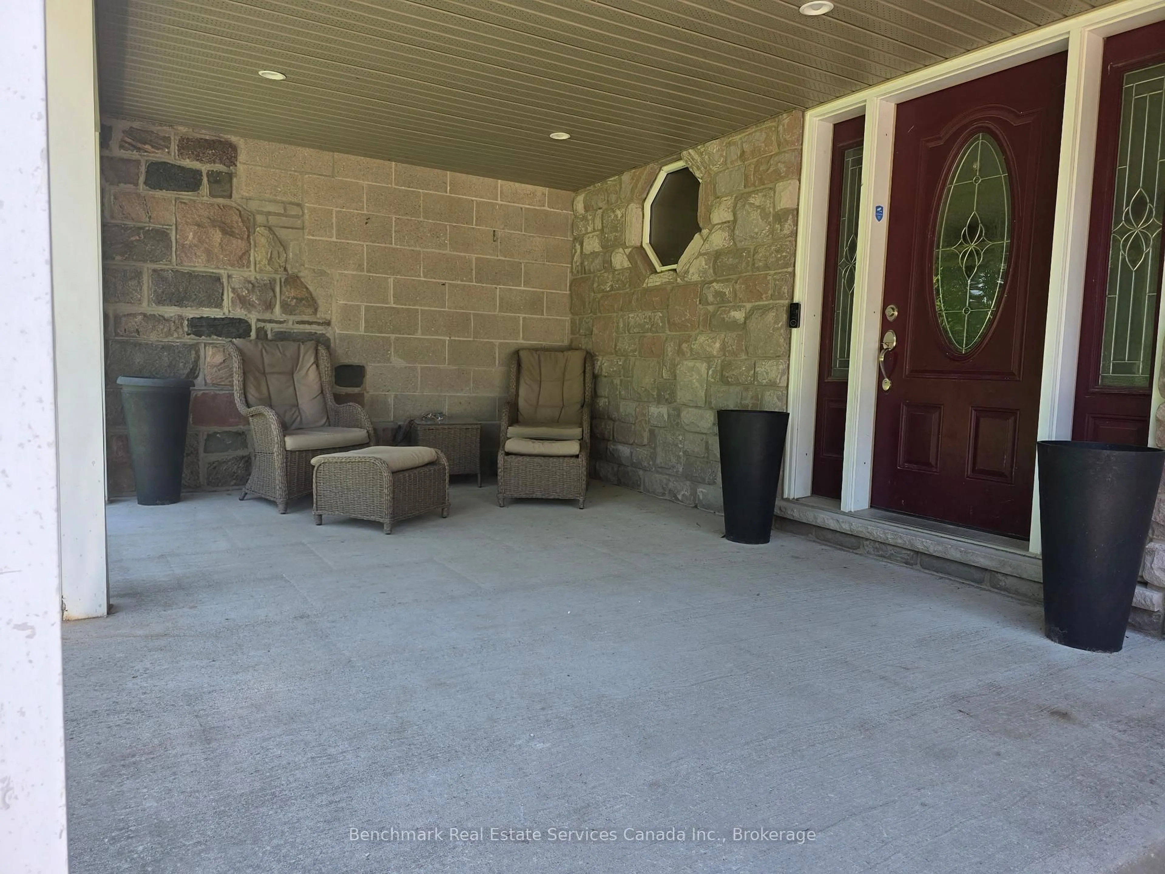 Patio, street for 4247 Perth 9 Line, Perth South Ontario N4X 1C5