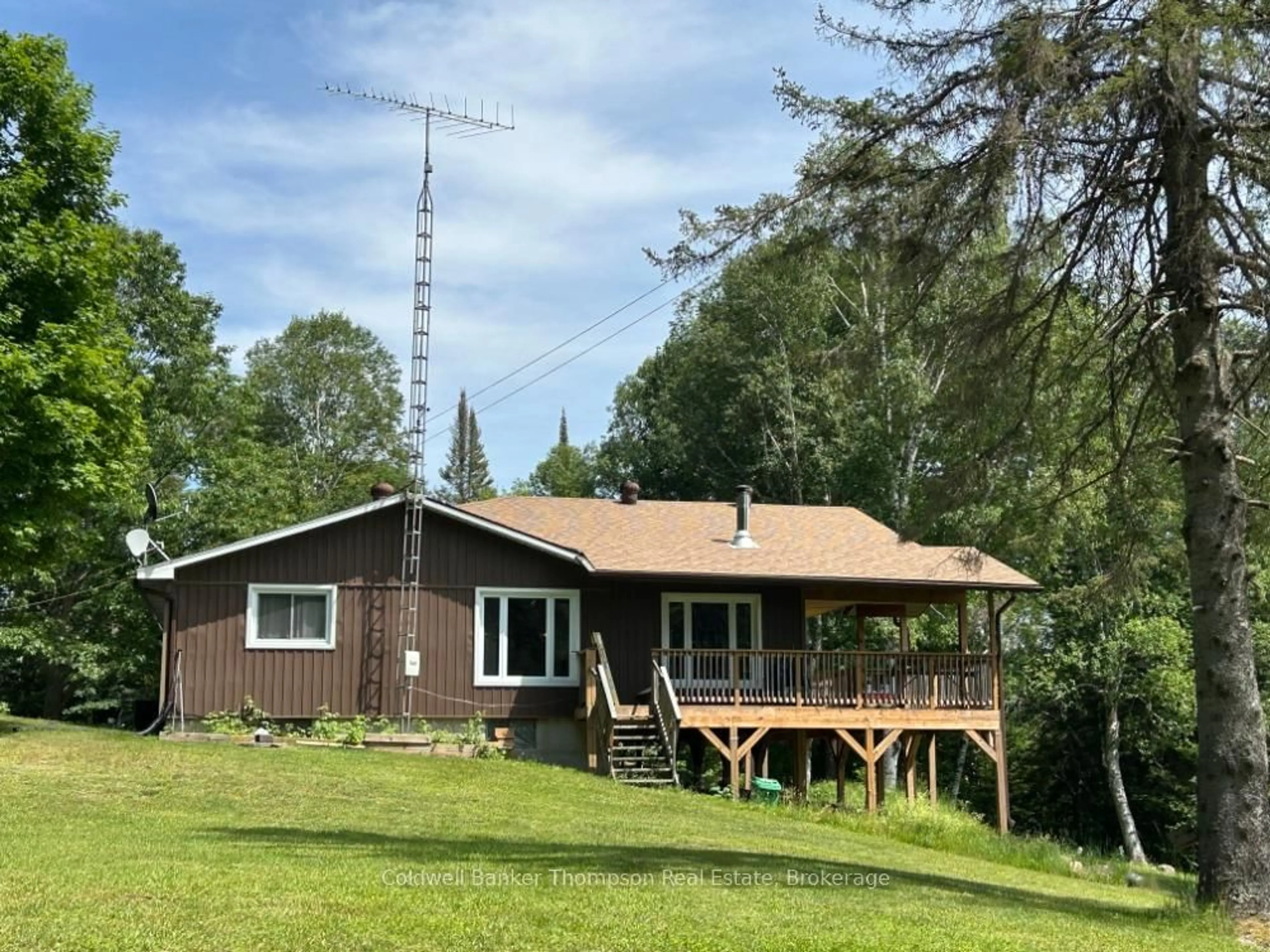 A pic from outside/outdoor area/front of a property/back of a property/a pic from drone, unknown for 118 Brennans Rd, Joly Ontario P0A 1X0