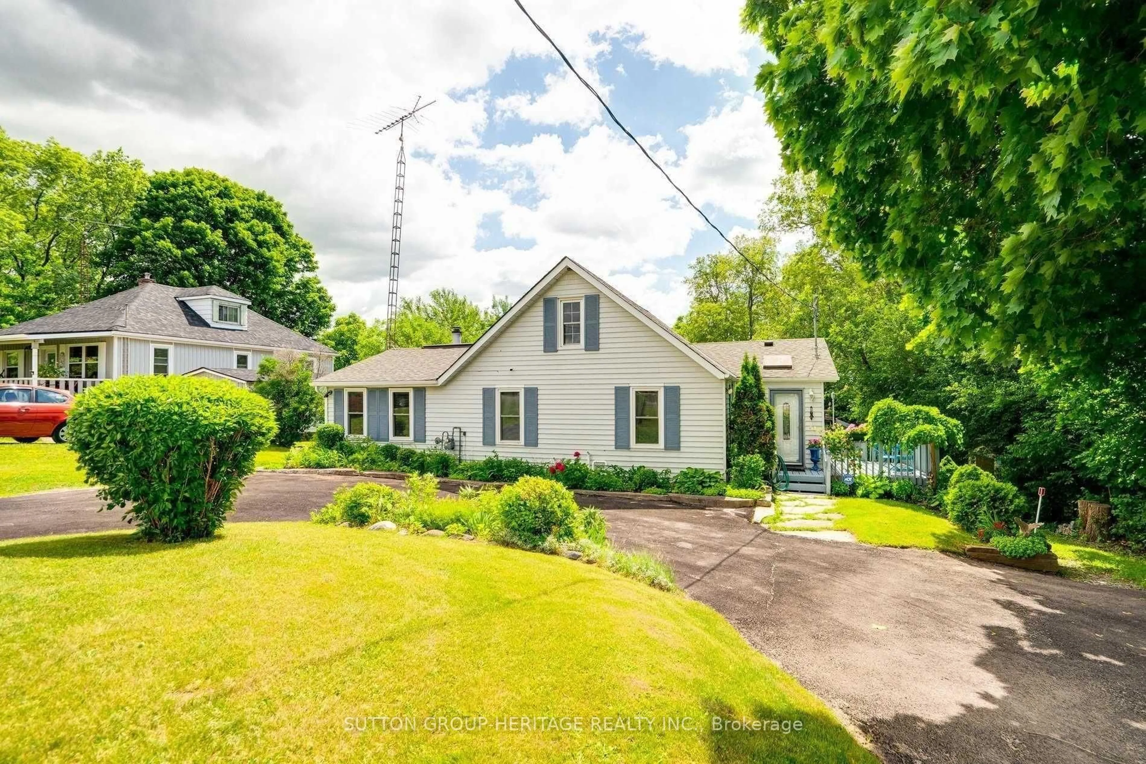 A pic from outside/outdoor area/front of a property/back of a property/a pic from drone, street for 4155 County Road 45 Rd, Cobourg Ontario K9A 0X3