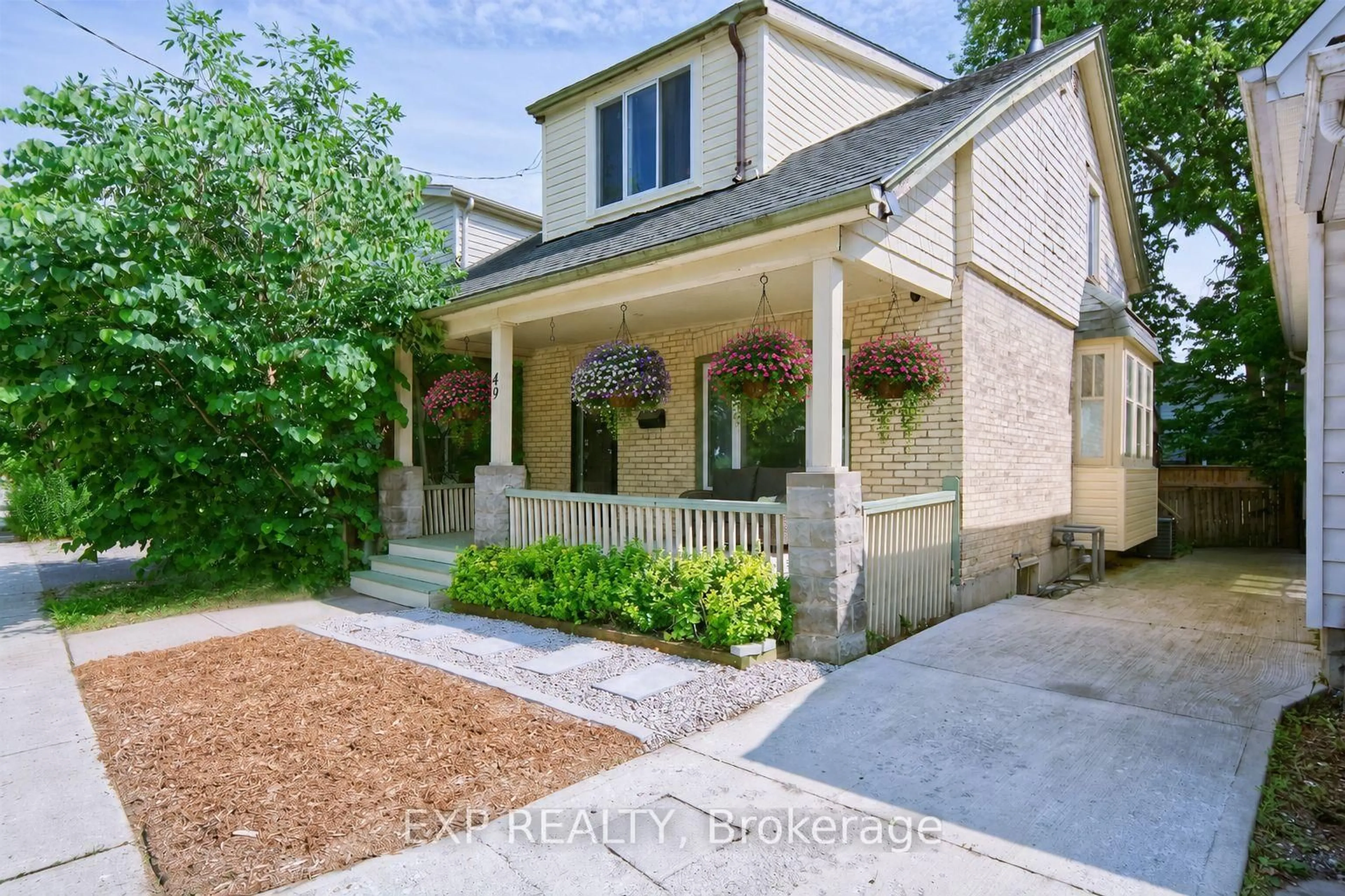 Home with brick exterior material, street for 49 Euclid Ave, London South Ontario N6C 1C2