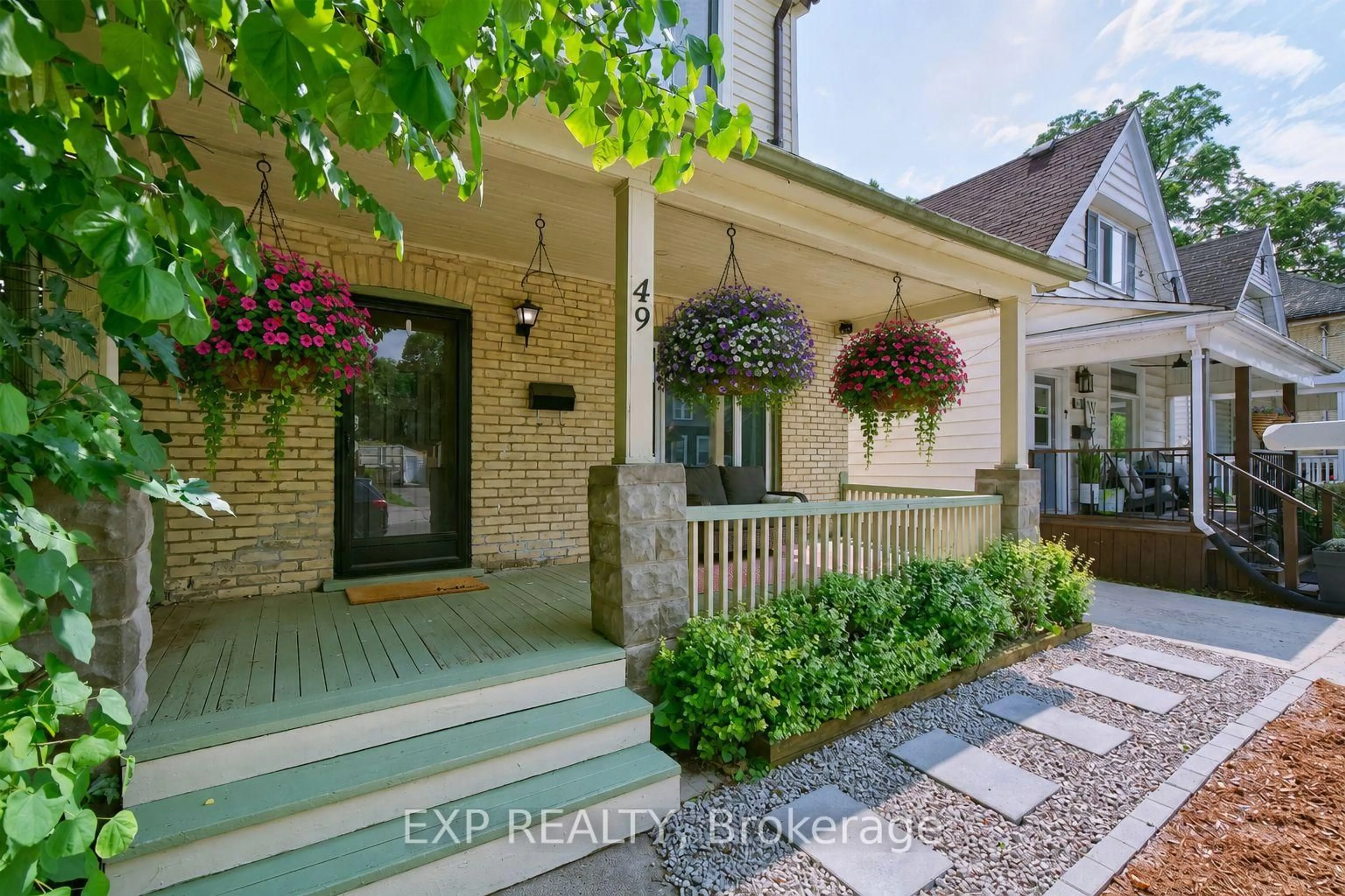 Home with brick exterior material, street for 49 Euclid Ave, London South Ontario N6C 1C2