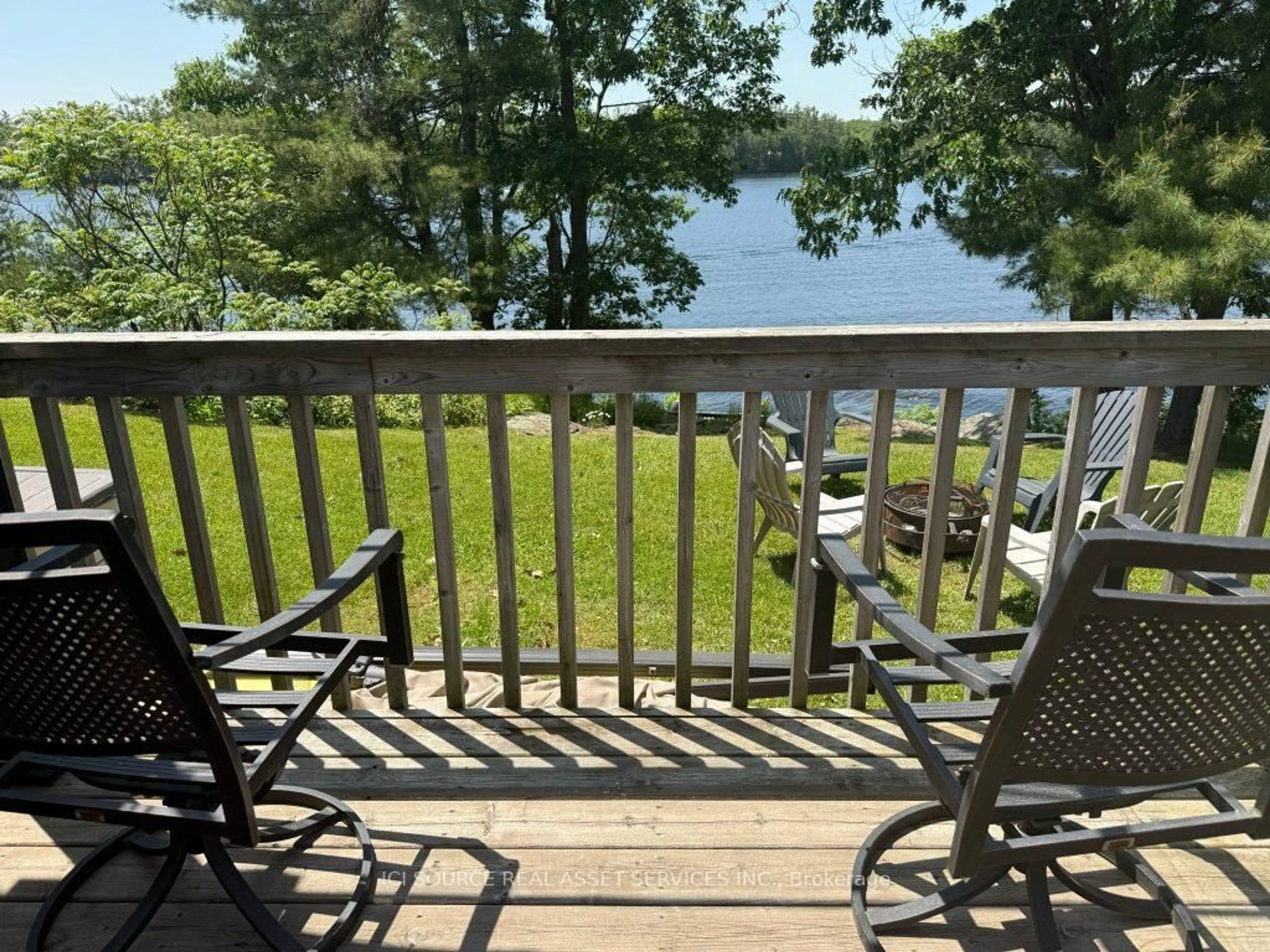 Patio, water/lake/river/ocean view for 1336 S Morrison Lake Rd #RSV035, Gravenhurst Ontario P0E 1G0