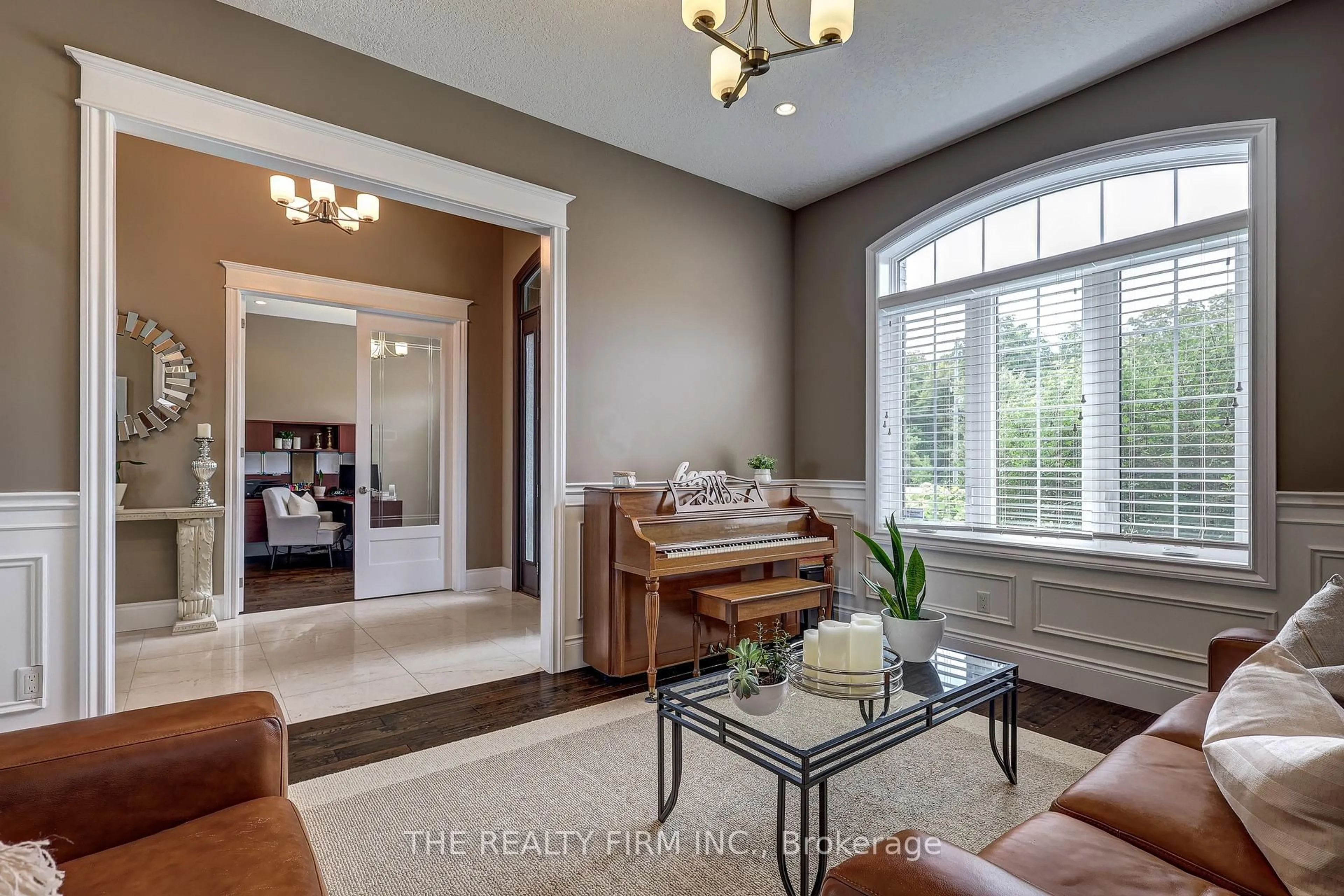 Living room with furniture, ceramic/tile floor for 22060 Nissouri Rd, Thames Centre Ontario N0M 2P0