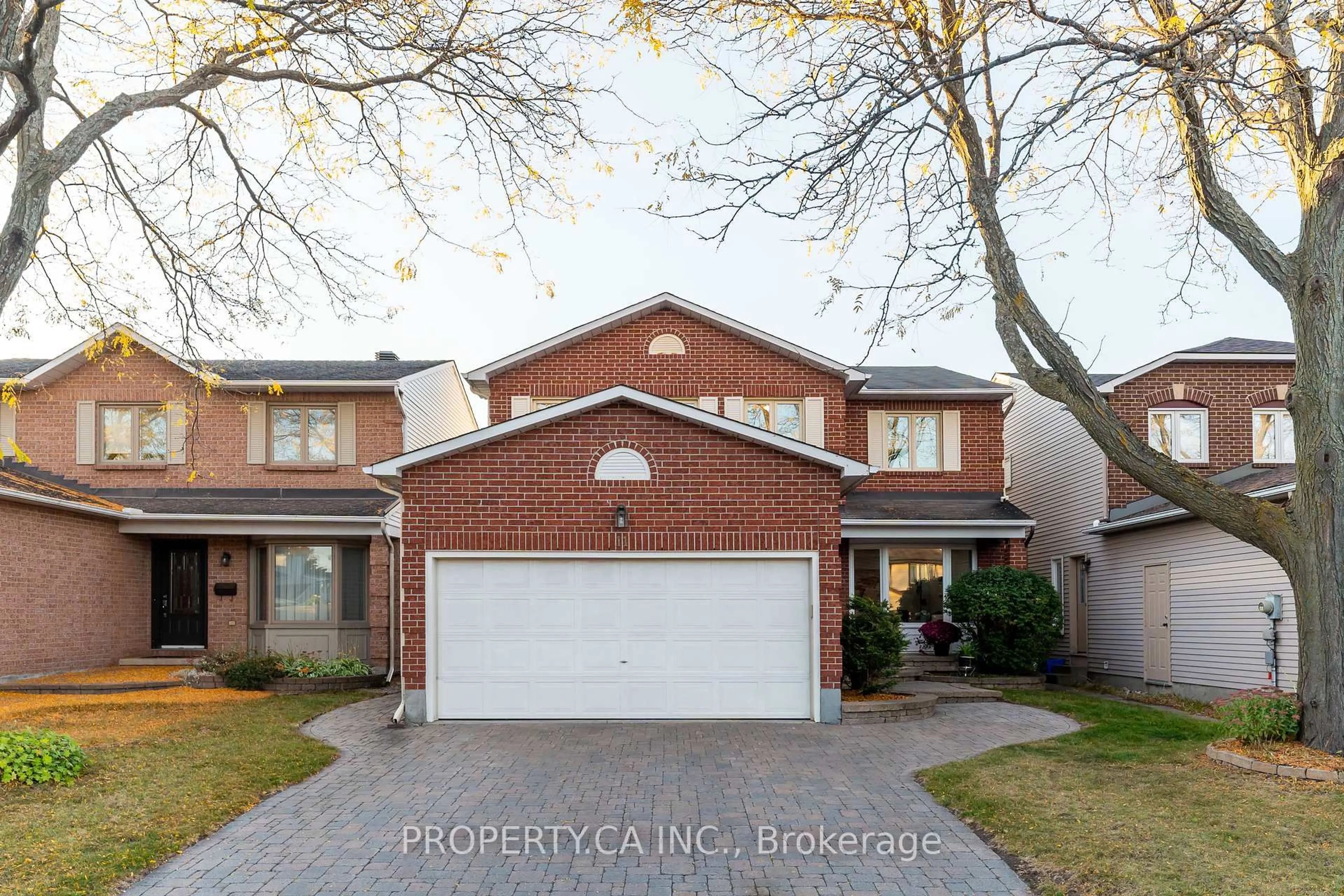 Home with brick exterior material, street for 11 Dossetter Way, Ottawa Ontario K1G 4R8