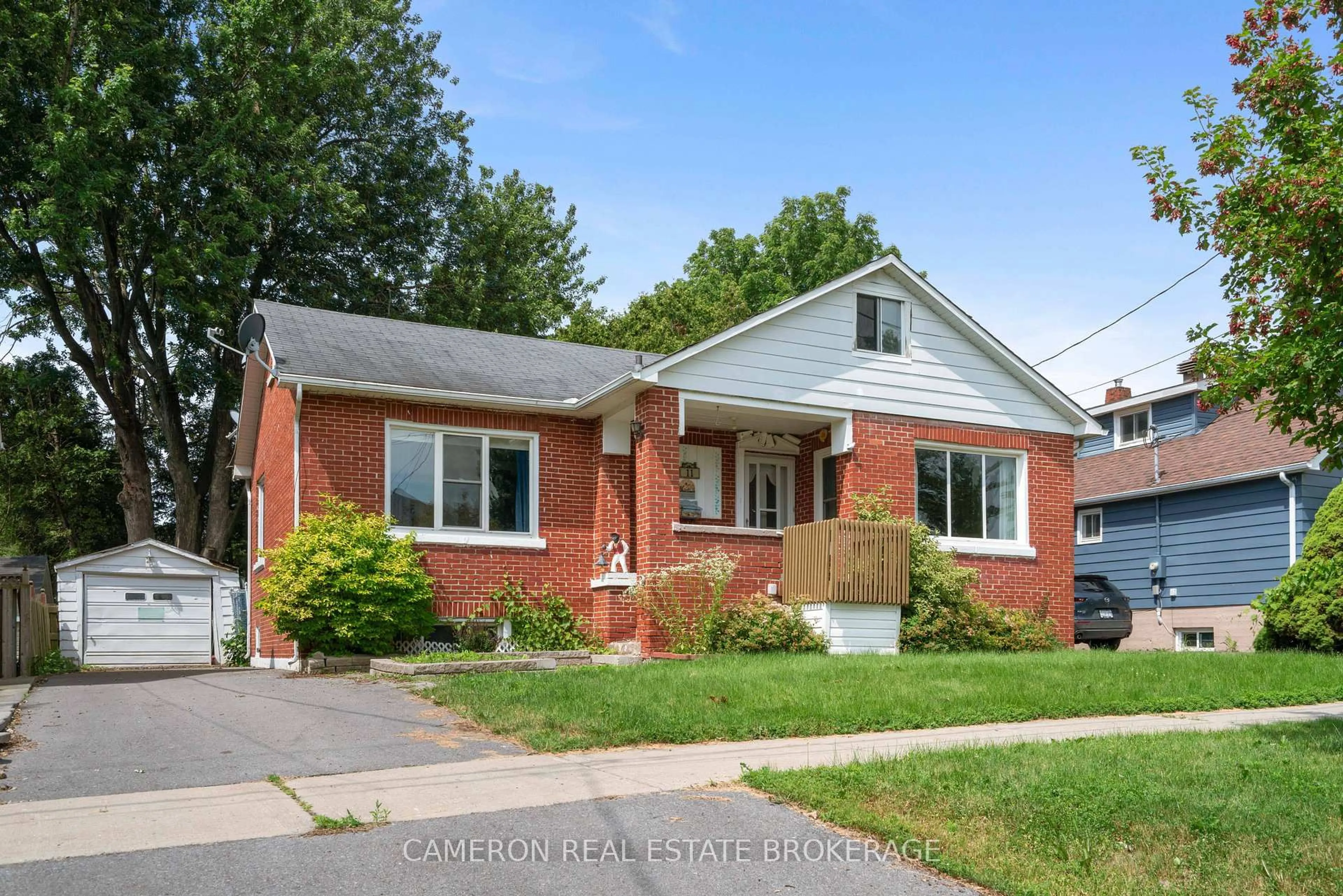 Home with brick exterior material, street for 11 Dunbar Ave, Cornwall Ontario K6H 5M6
