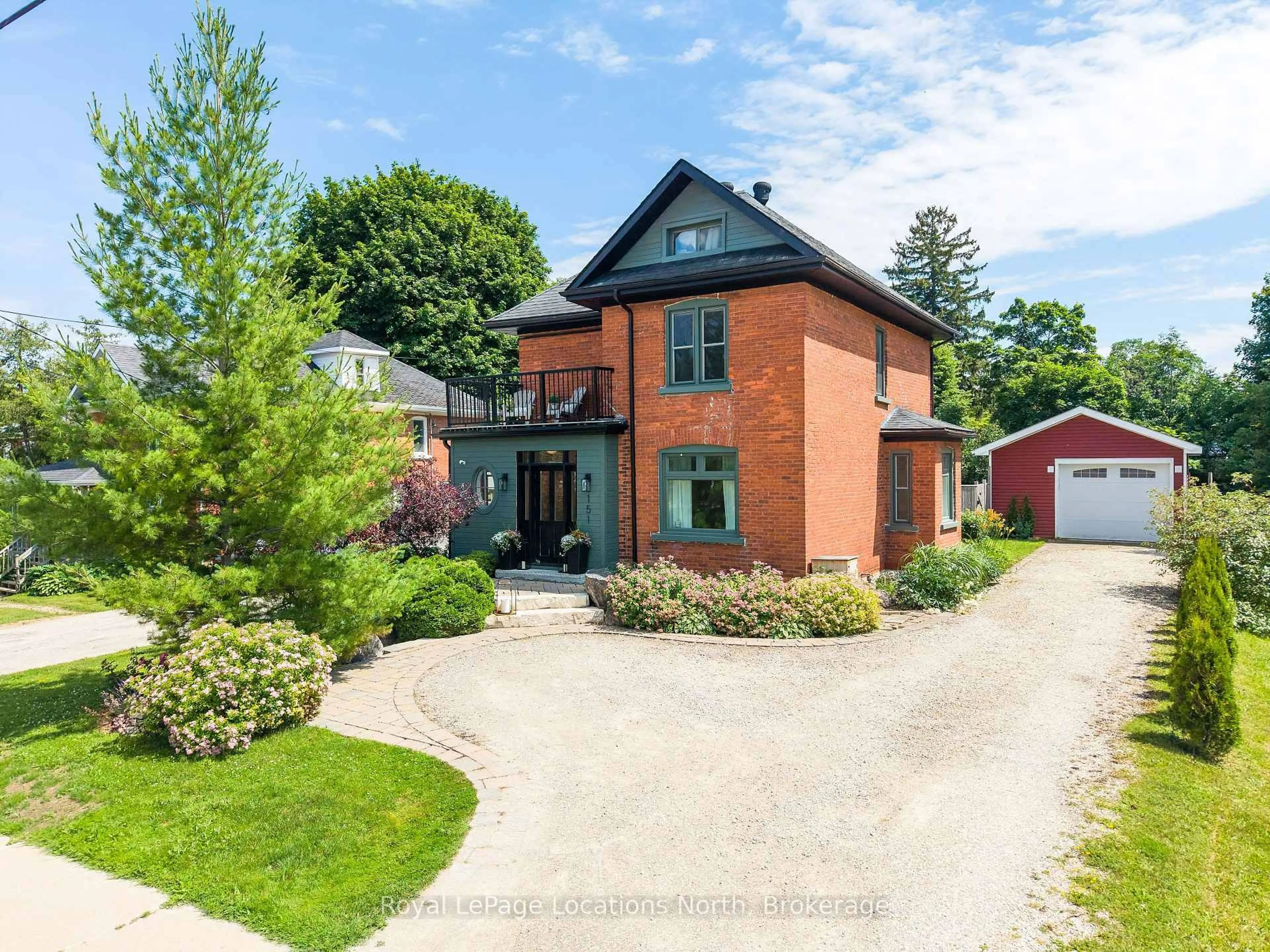 Home with brick exterior material, street for 151 Nelson St, Meaford Ontario N4L 1G3
