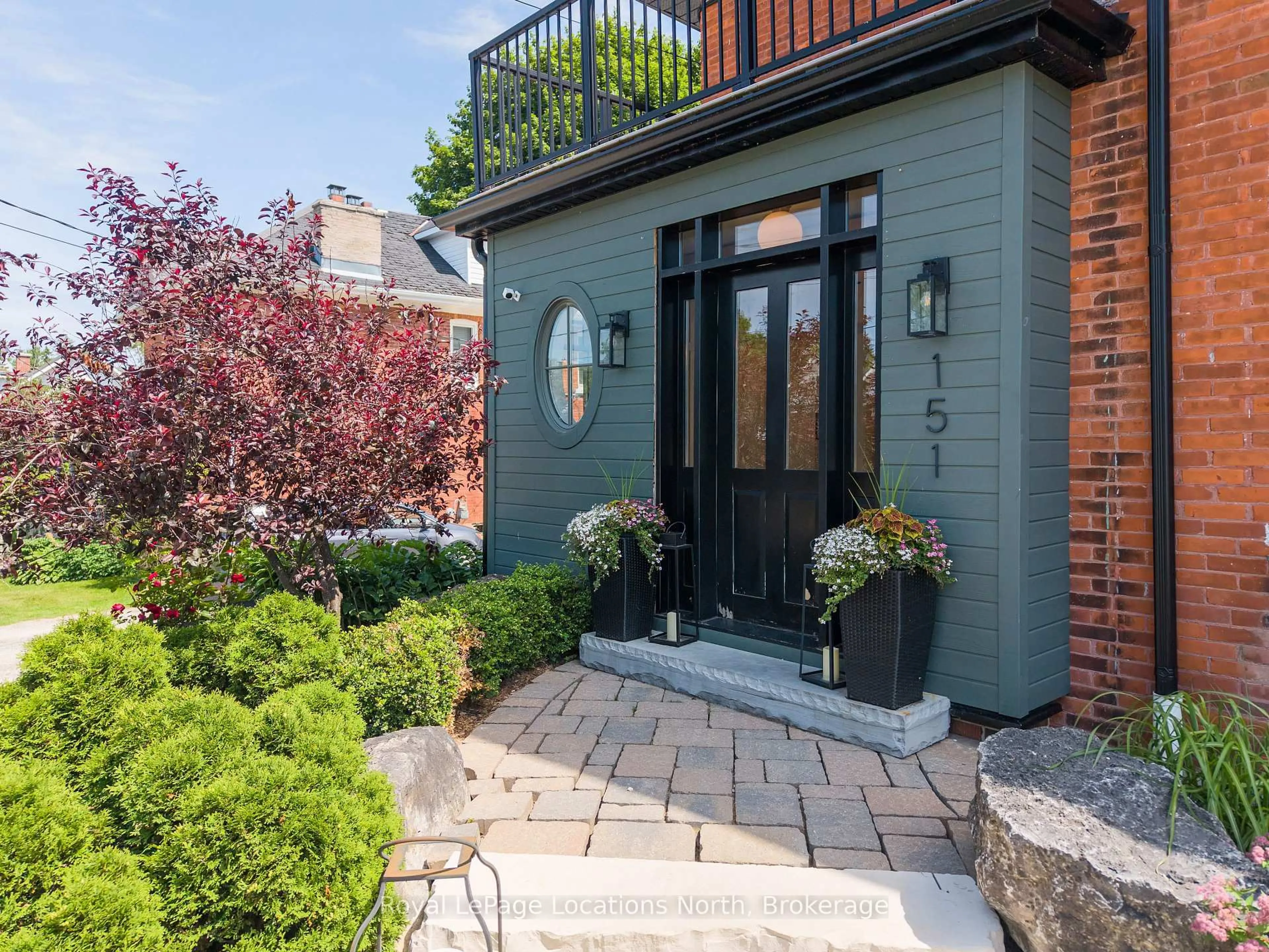 Home with brick exterior material, street for 151 Nelson St, Meaford Ontario N4L 1G3