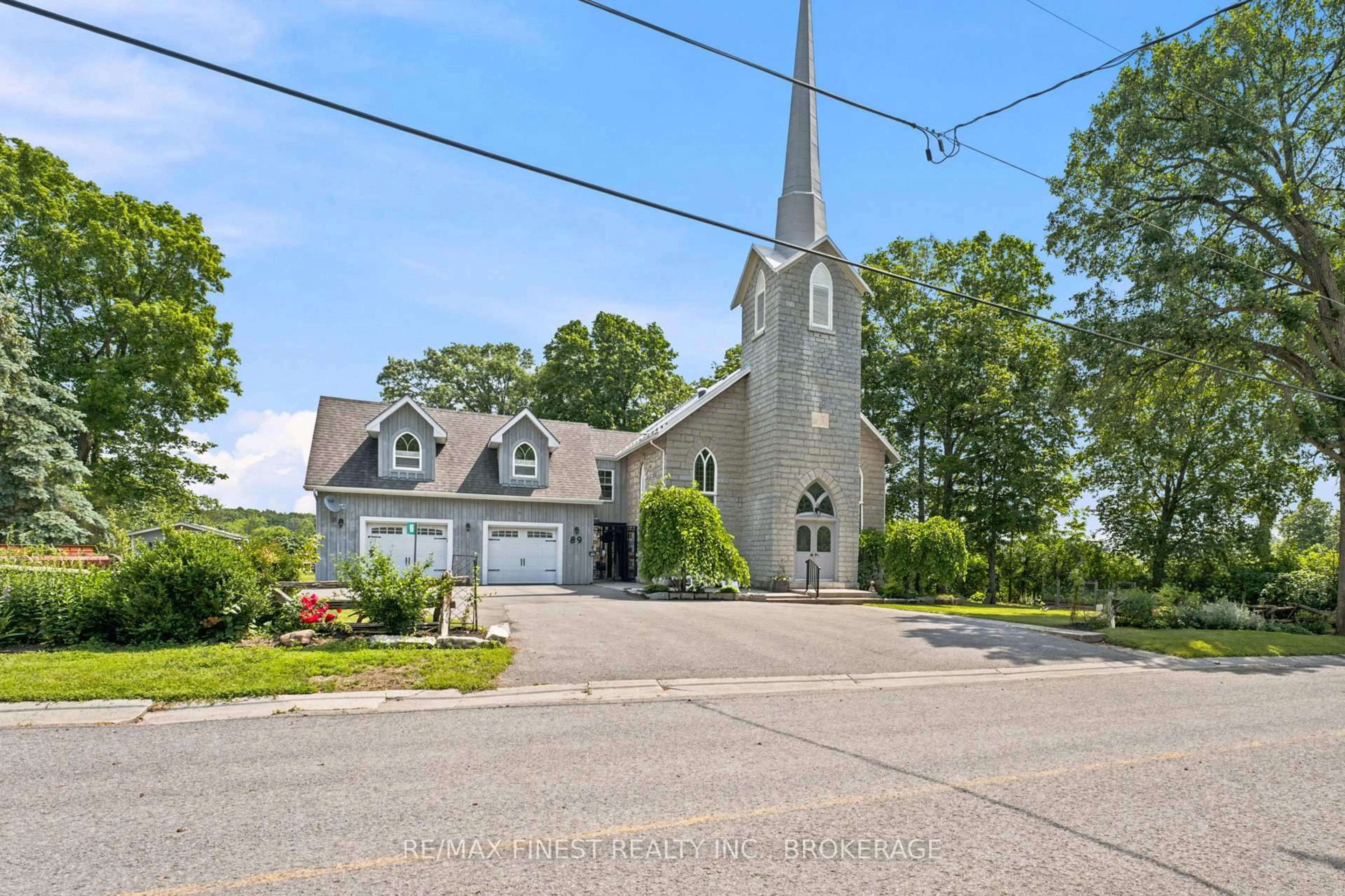A pic from outside/outdoor area/front of a property/back of a property/a pic from drone, street for 89 Finlay St, Plantagenet Ontario K7R 3L2