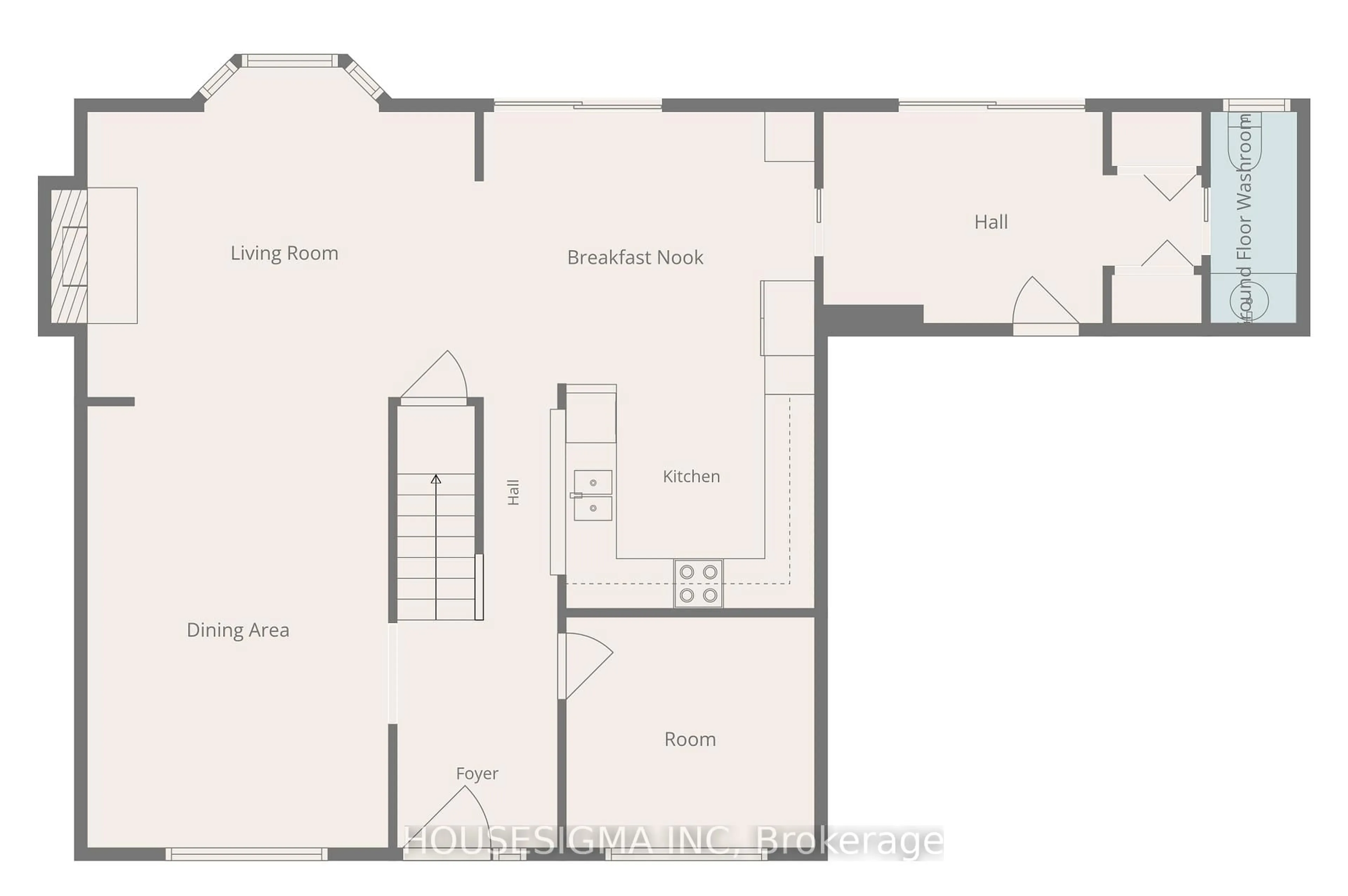 Floor plan for 2032 Kings Grove Cres, Ottawa Ontario K1J 6G1