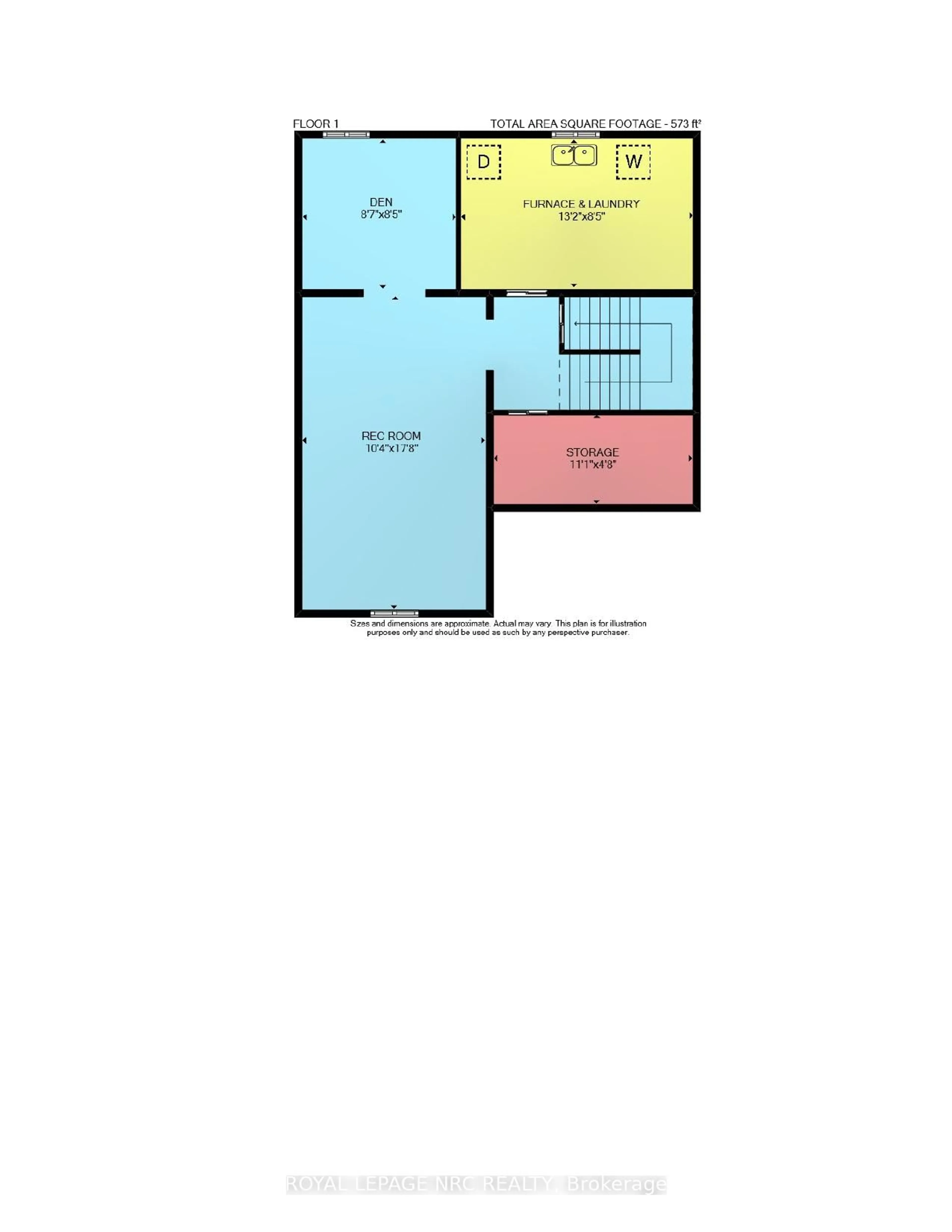 Floor plan for 5 Hugo Crt, Hamilton Ontario L9C 4Y8