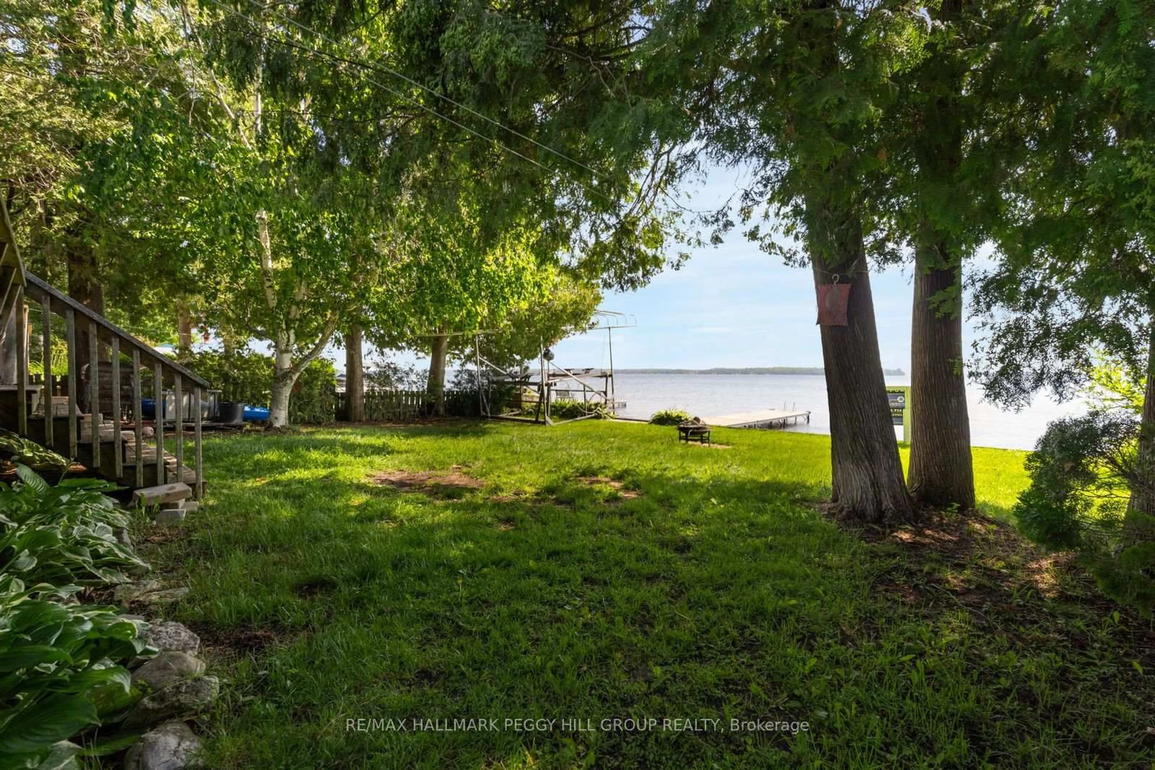 A pic from outside/outdoor area/front of a property/back of a property/a pic from drone, water/lake/river/ocean view for 139 Lakeview Cottage Rd, Kawartha Lakes Ontario K0M 2B0