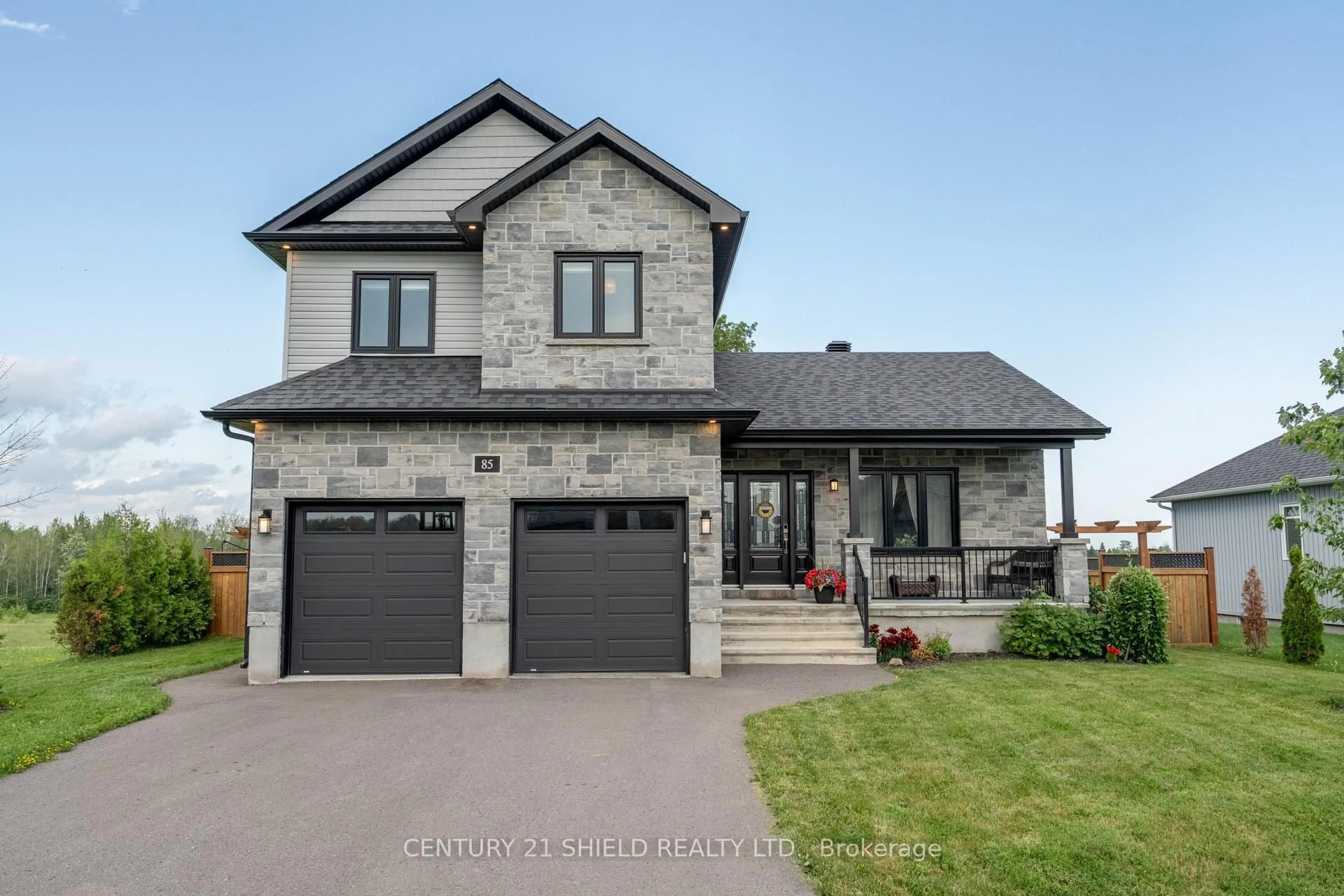 Home with brick exterior material, street for 85 Jim Brownell Blvd, South Stormont Ontario K0C 1P0