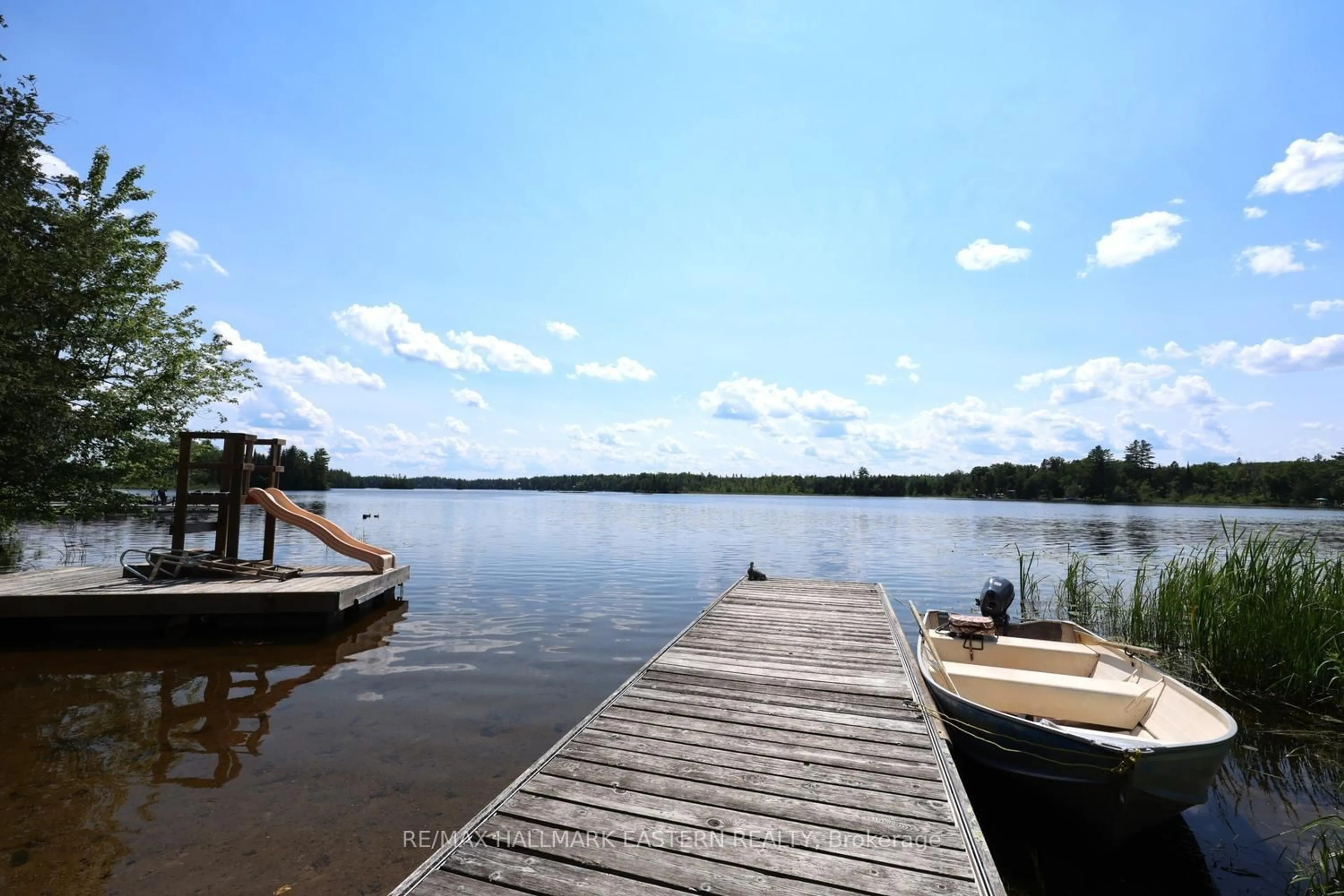 Patio, water/lake/river/ocean view for 28 Fire Route 17, Havelock-Belmont-Methuen Ontario K0L 1Z0