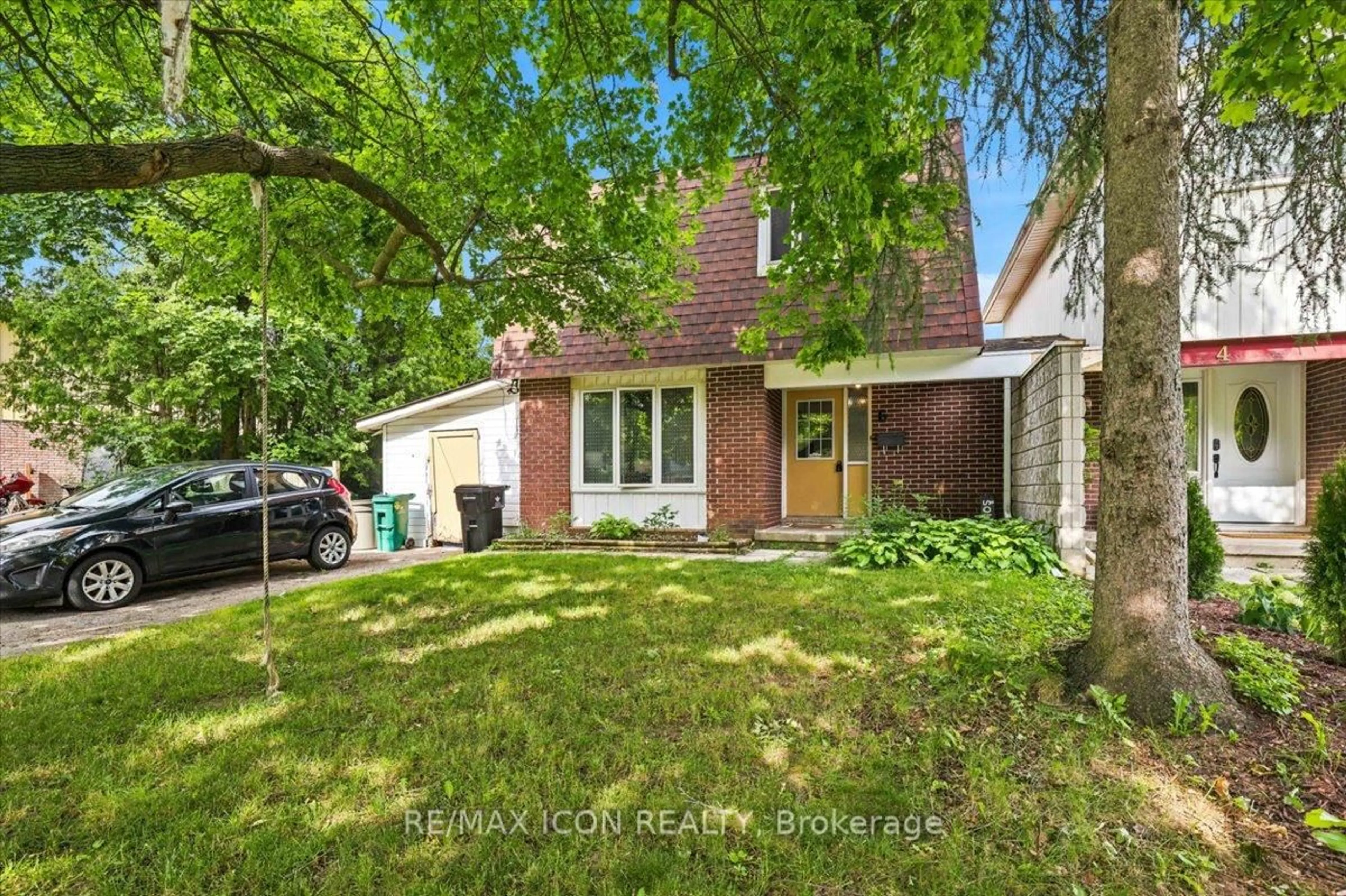 Home with brick exterior material, street for 6 Tamarack Crt, Cambridge Ontario N3C 3A8