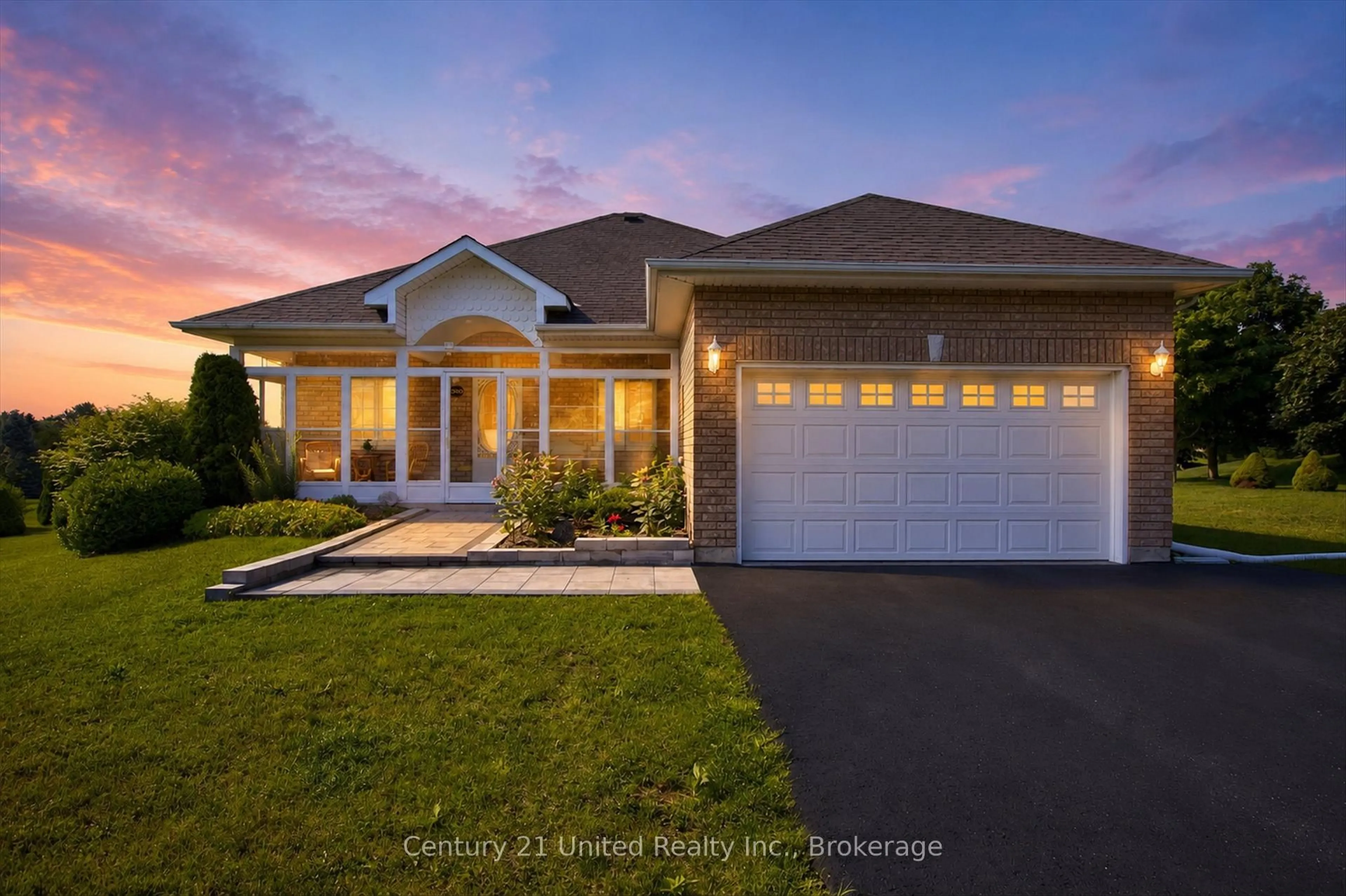 Home with vinyl exterior material, street for 2500 Hircock Rd, Hamilton Township Ontario K0K 1C0