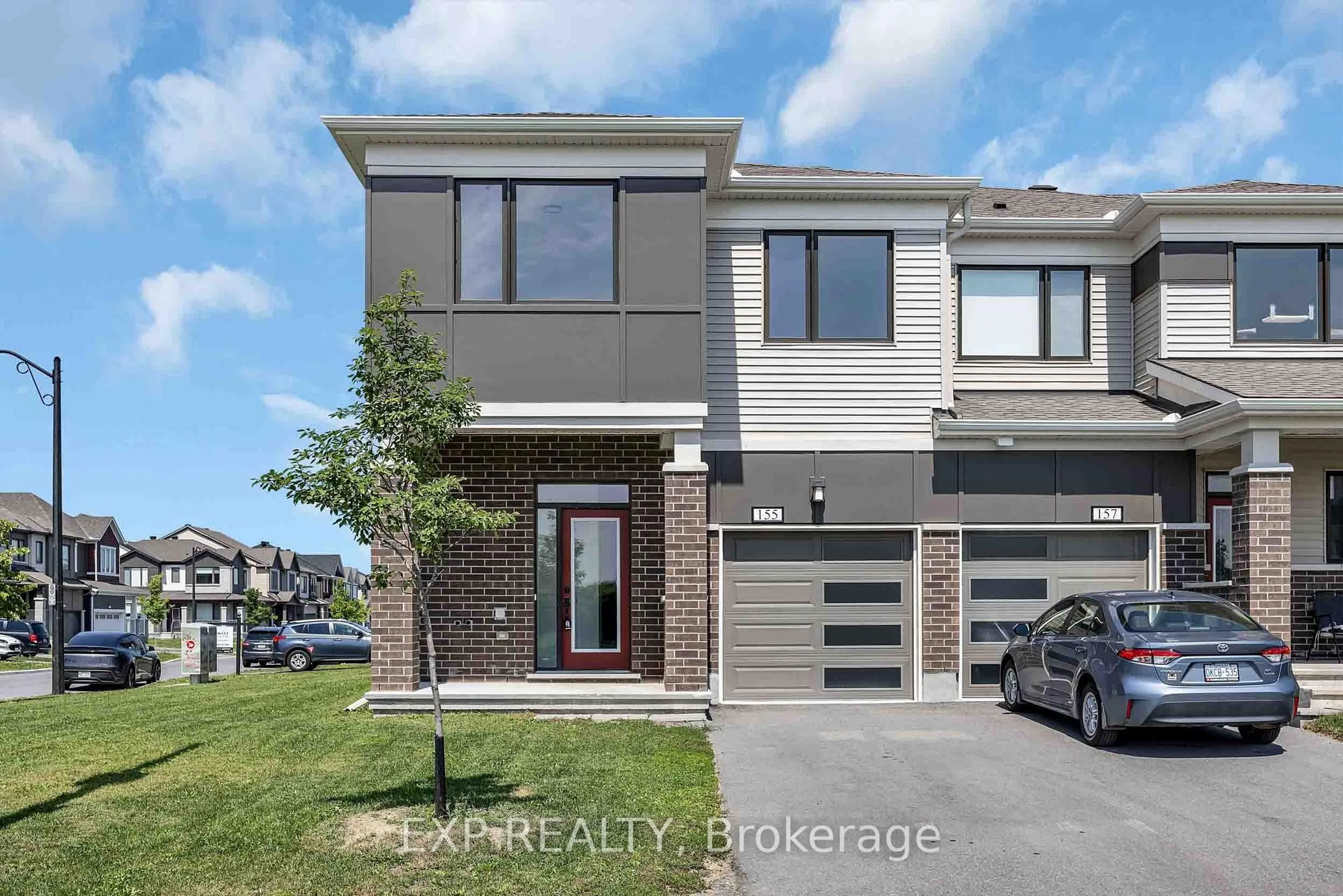 Home with brick exterior material, street for 155 YEARLING Circ, Richmond Ontario K0A 2Z0