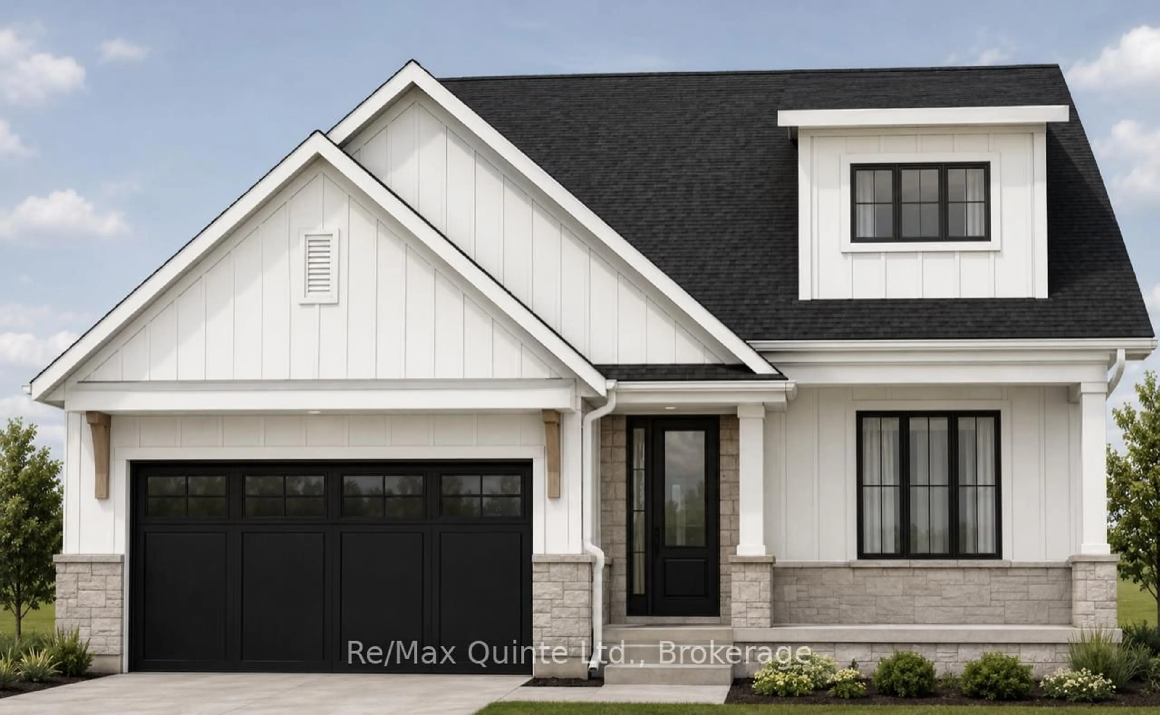 Home with vinyl exterior material, street for 16 Deerview Dr, Quinte West Ontario K8V 0L8