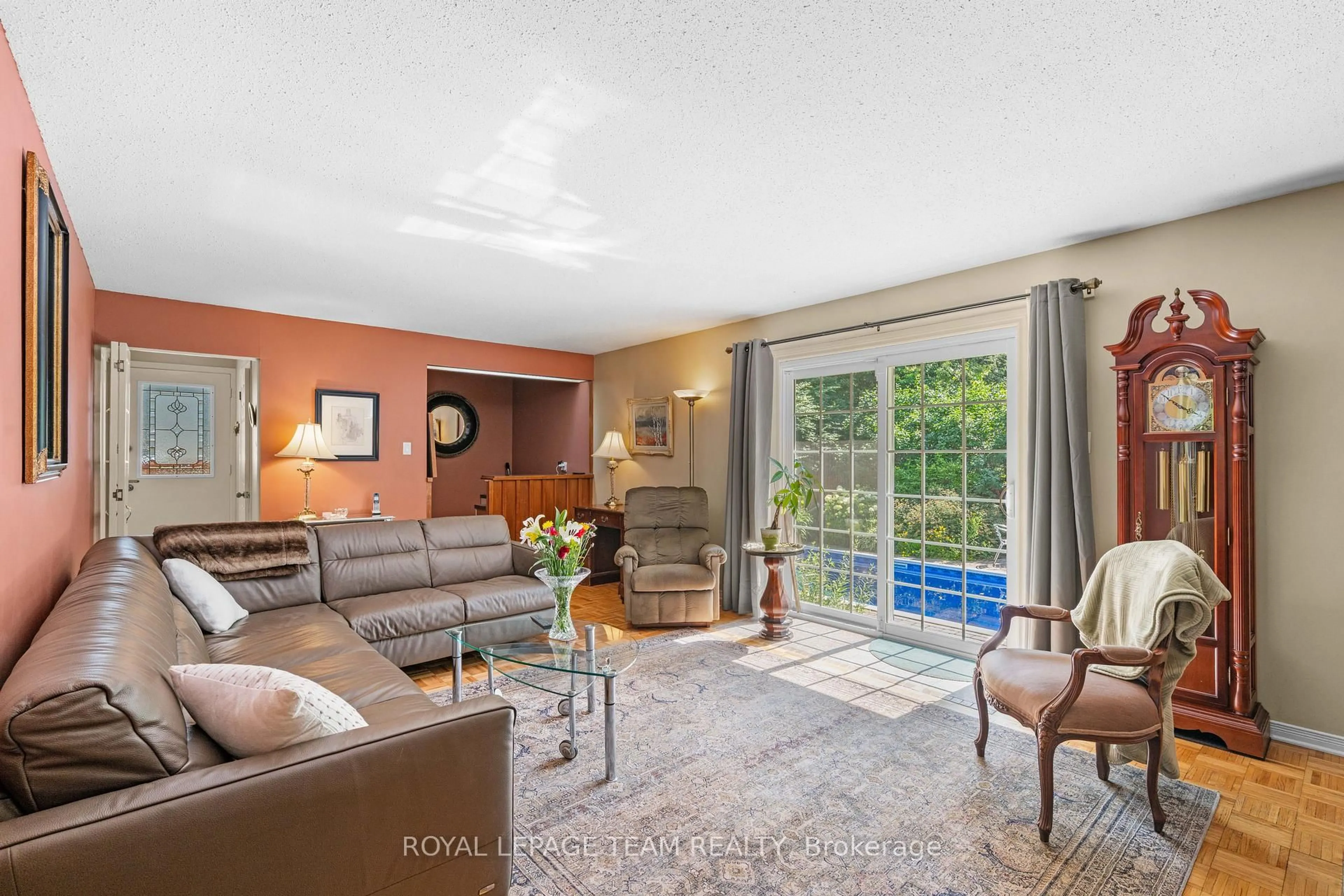 Living room with furniture, unknown for 36 Glendenning Dr, Ottawa Ontario K2H 7Y9