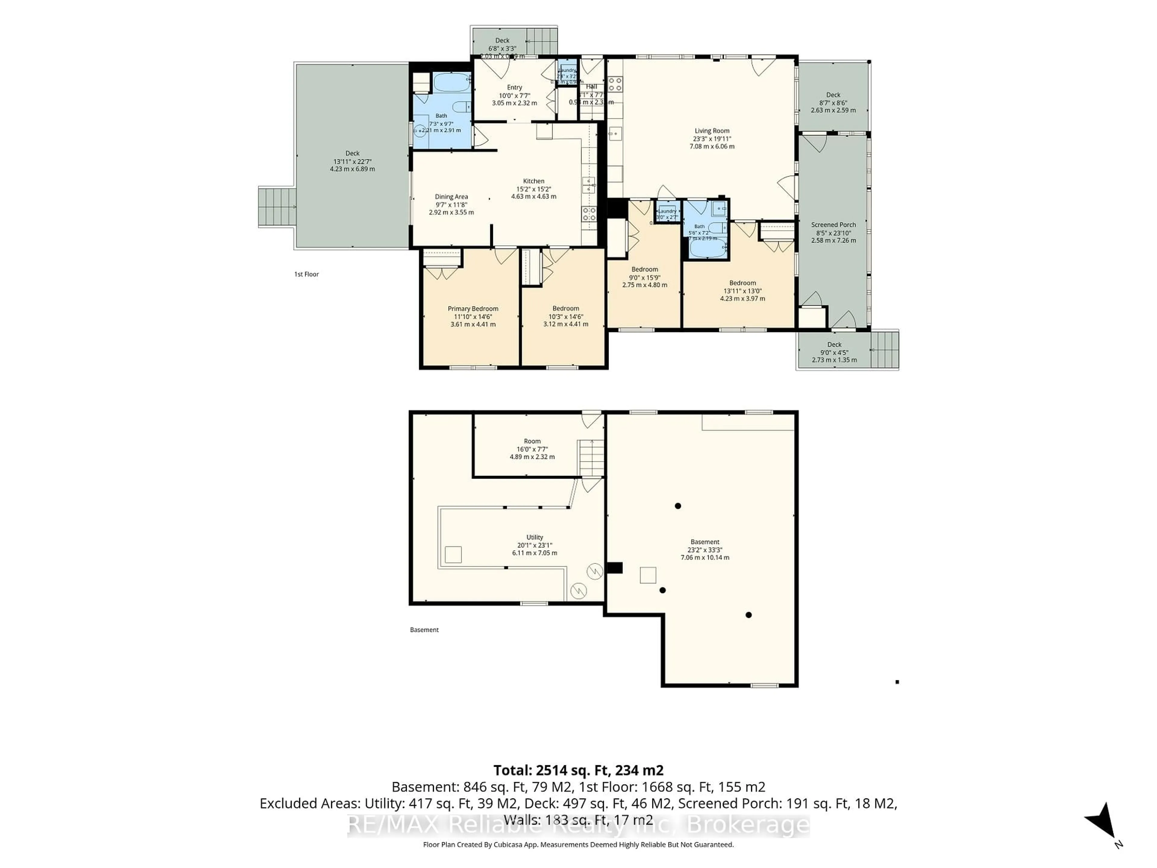 Floor plan for 12 Jarvis St, Huron East Ontario N0K 1W0