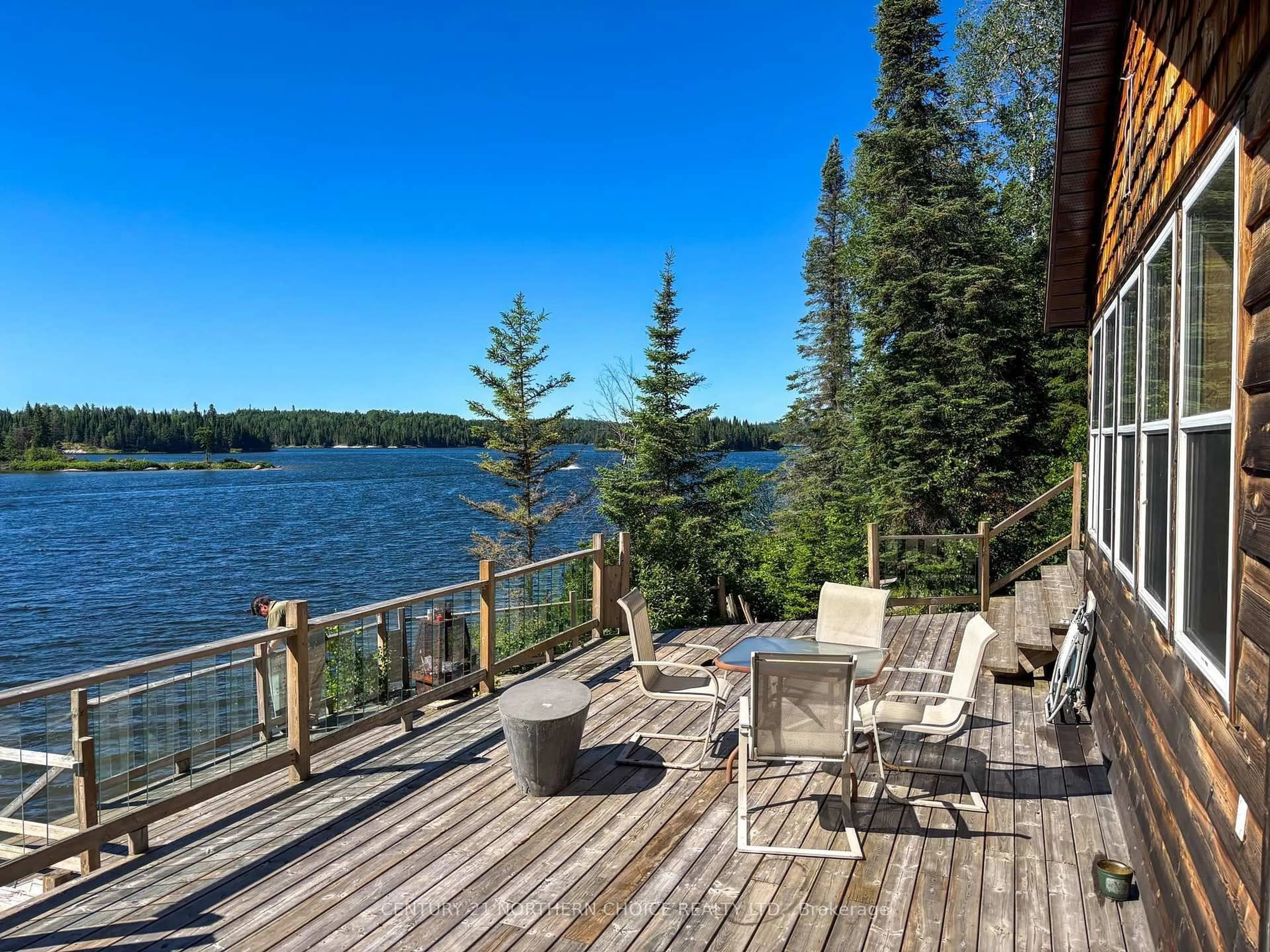 Patio, water/lake/river/ocean view for PCL 5059 Gunn Lake, Kenora Remote Area Ontario P0X 1J0