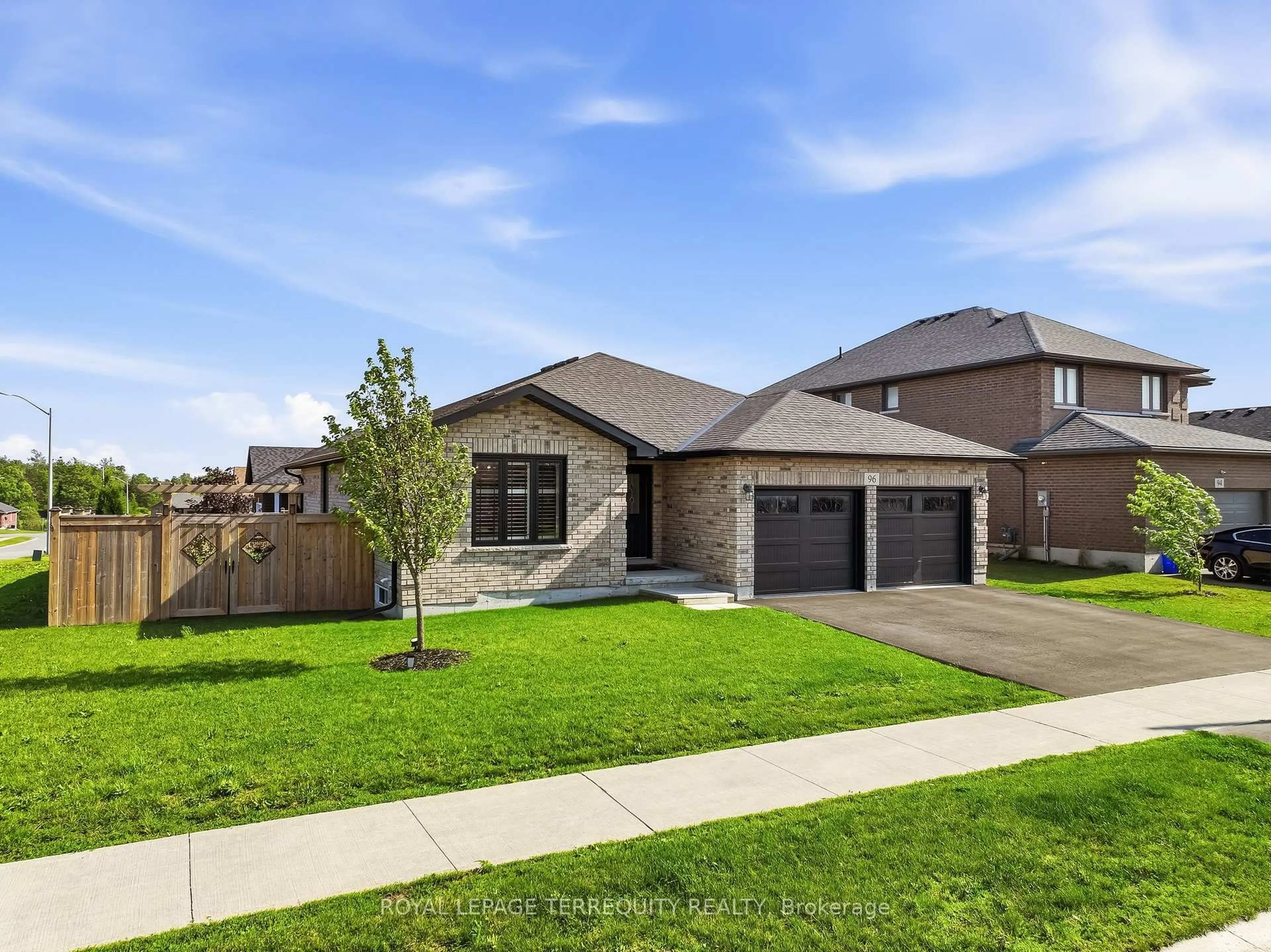 Home with brick exterior material, street for 96 Darrell Drain Cres, Asphodel-Norwood Ontario K0L 2V0