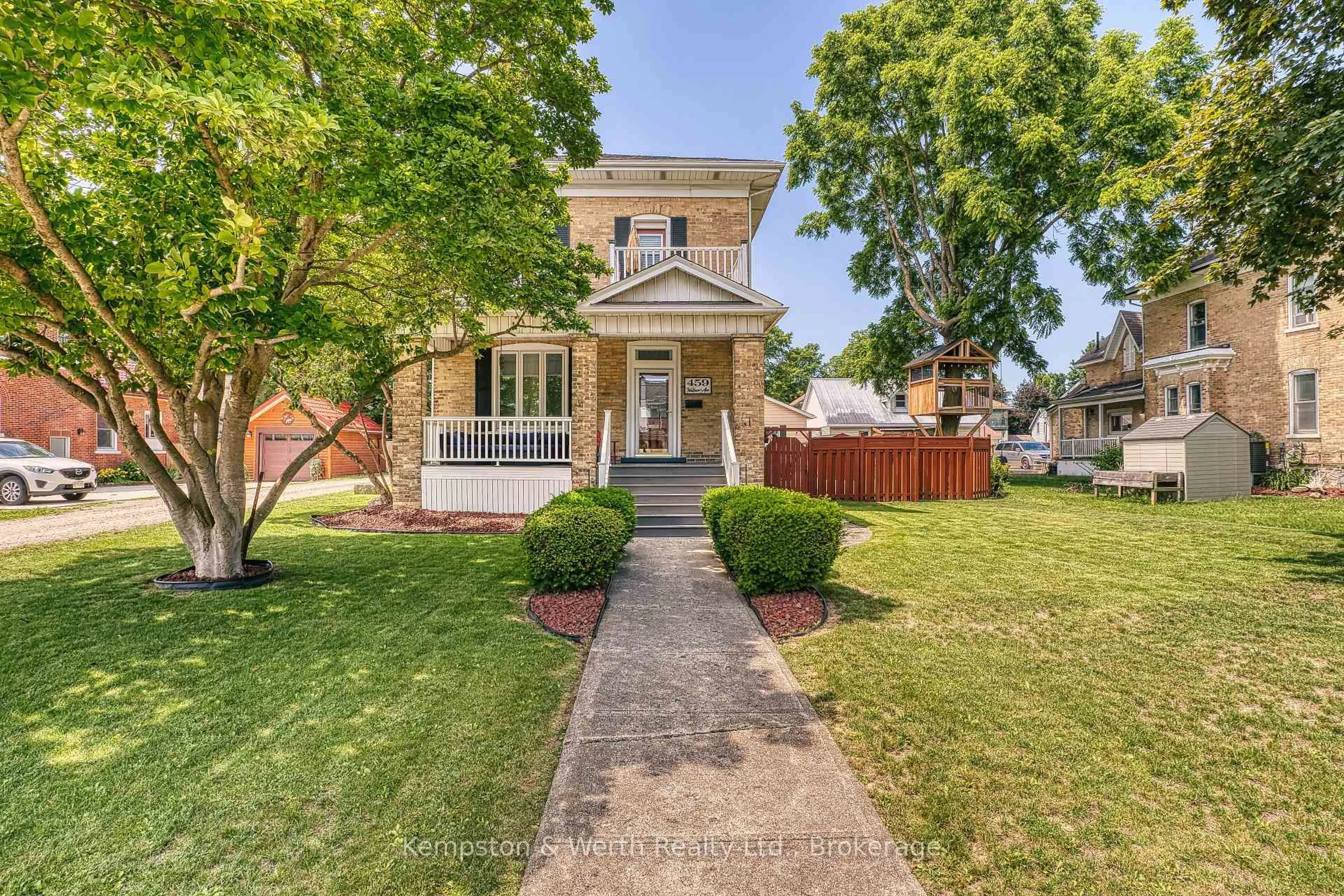 Home with brick exterior material, street for 459 Wallace Ave, North Perth Ontario N4W 1L5
