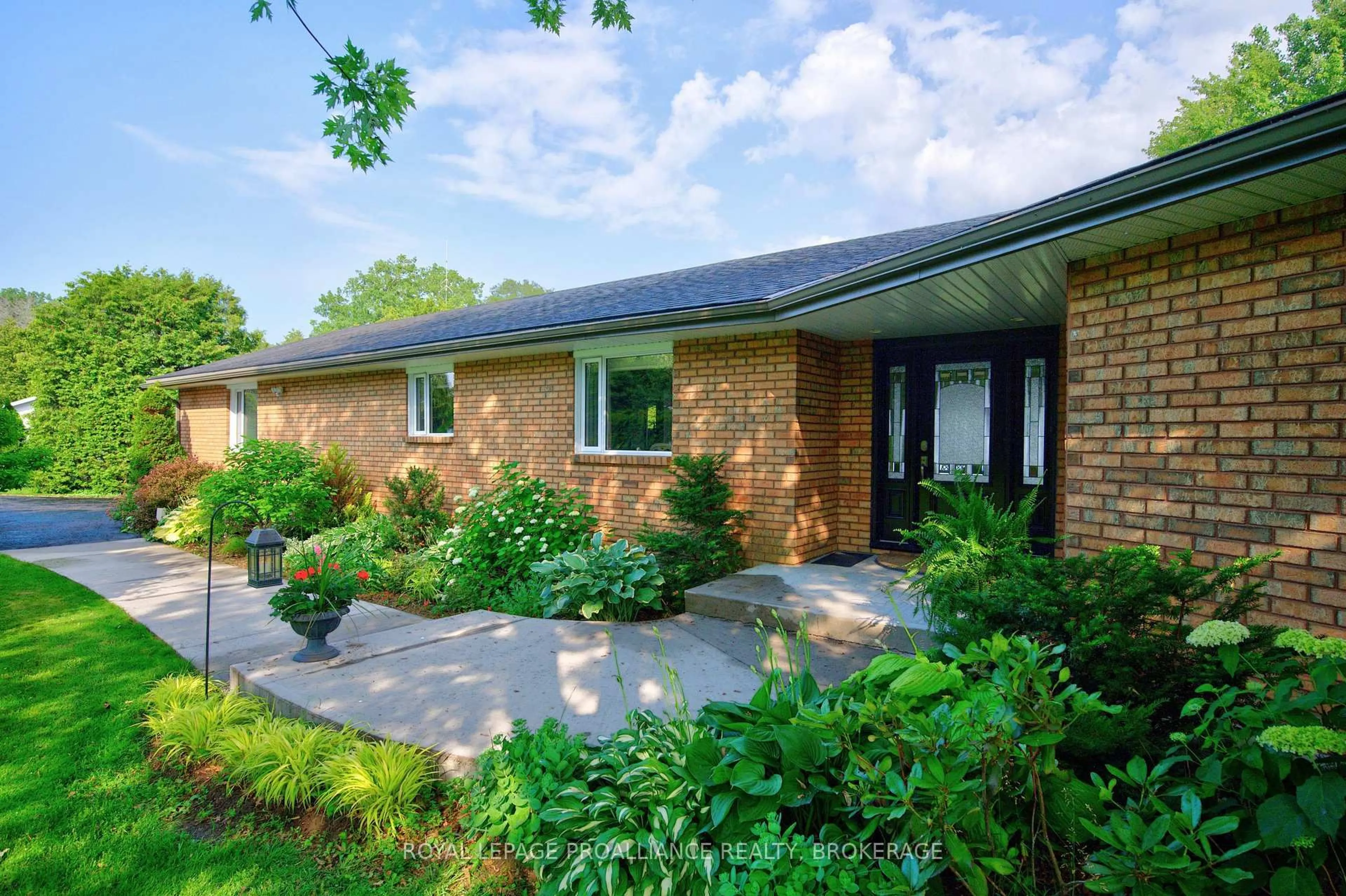Home with brick exterior material, street for 535 Main St, Bath Ontario K0H 1G0