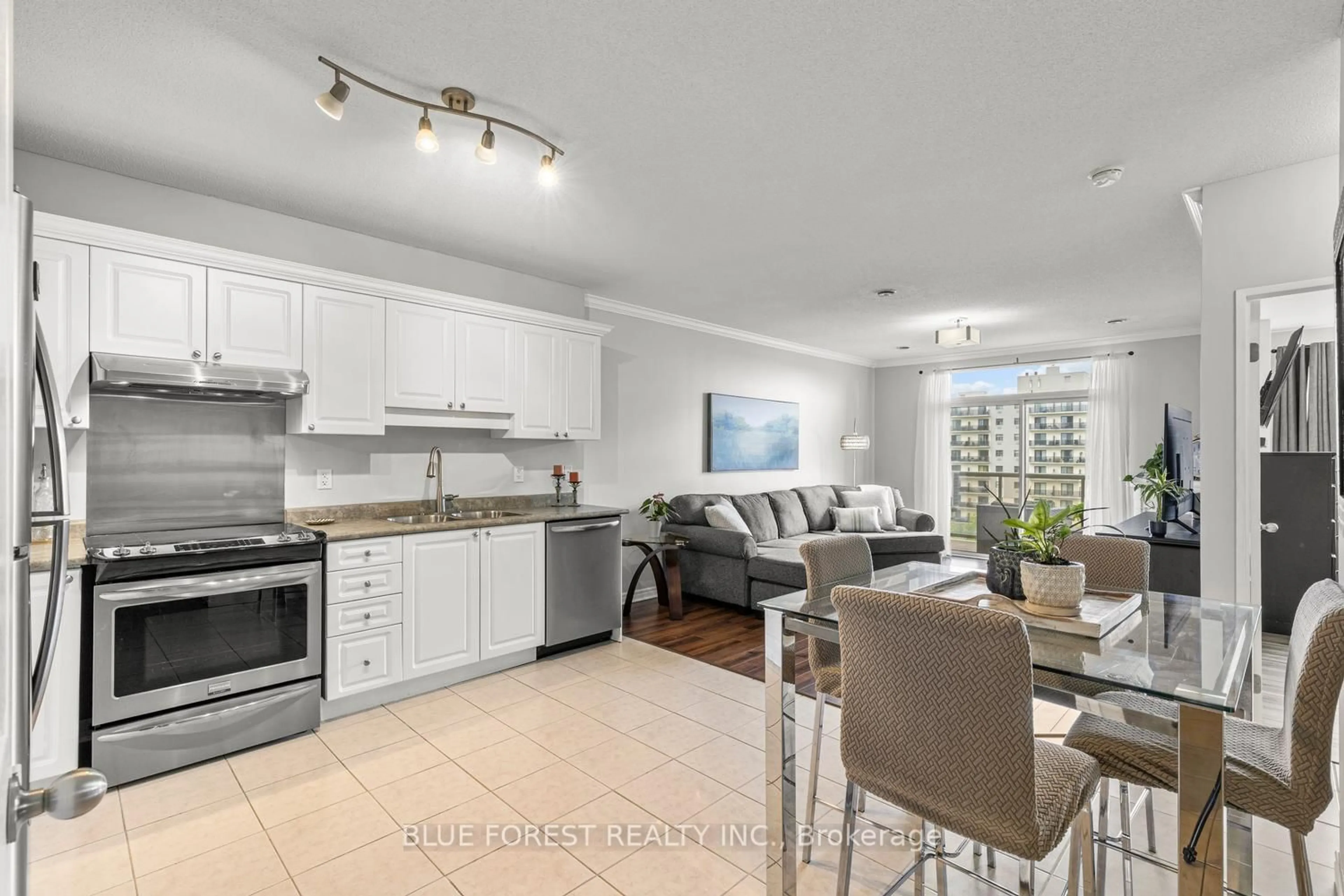 Open concept kitchen, unknown for 353 Commissioners Rd #501, London South Ontario N6J 0A3