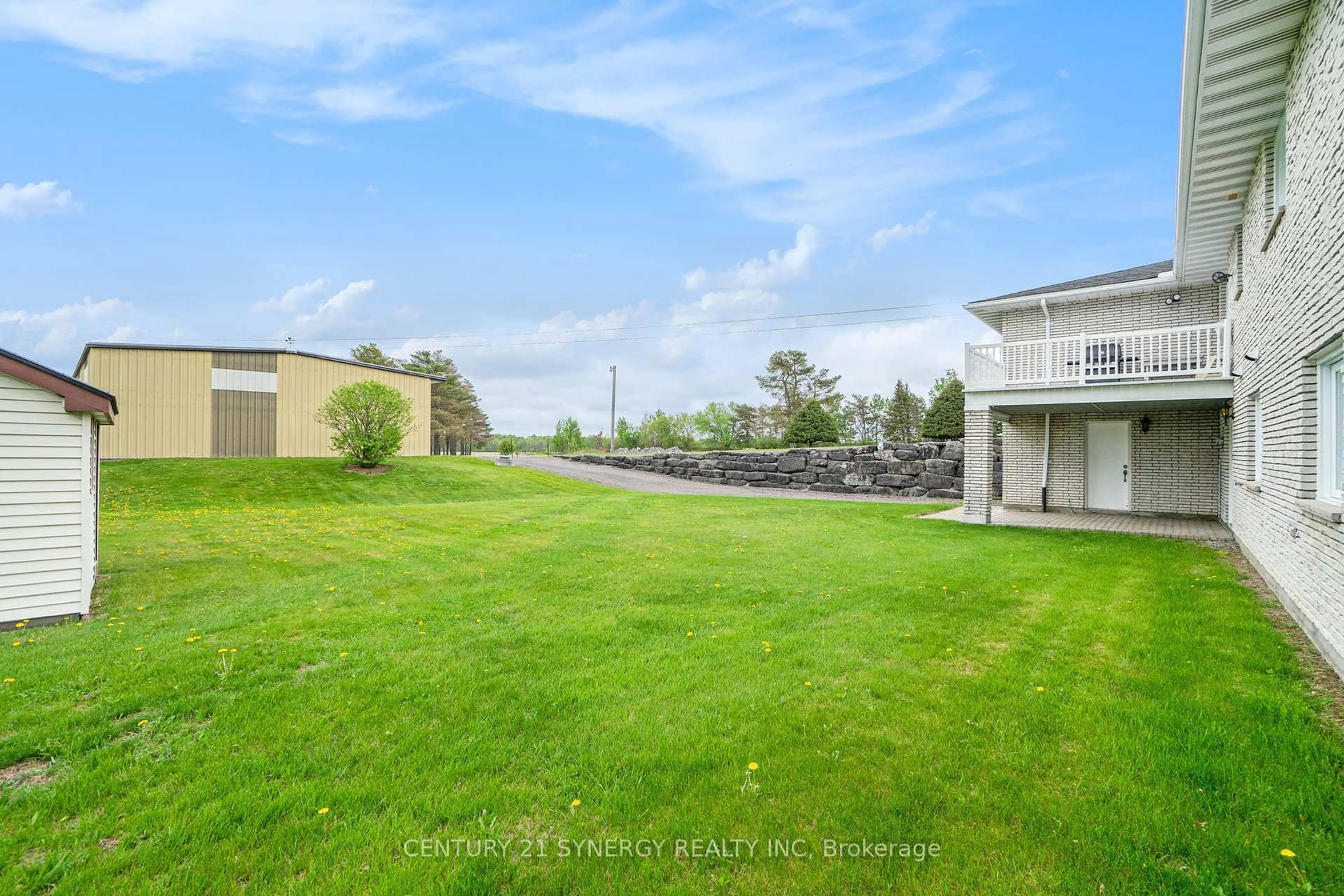 A pic from outside/outdoor area/front of a property/back of a property/a pic from drone, water/lake/river/ocean view for 4547 Carlsbad Lane, Vars Ontario K0A 3H0