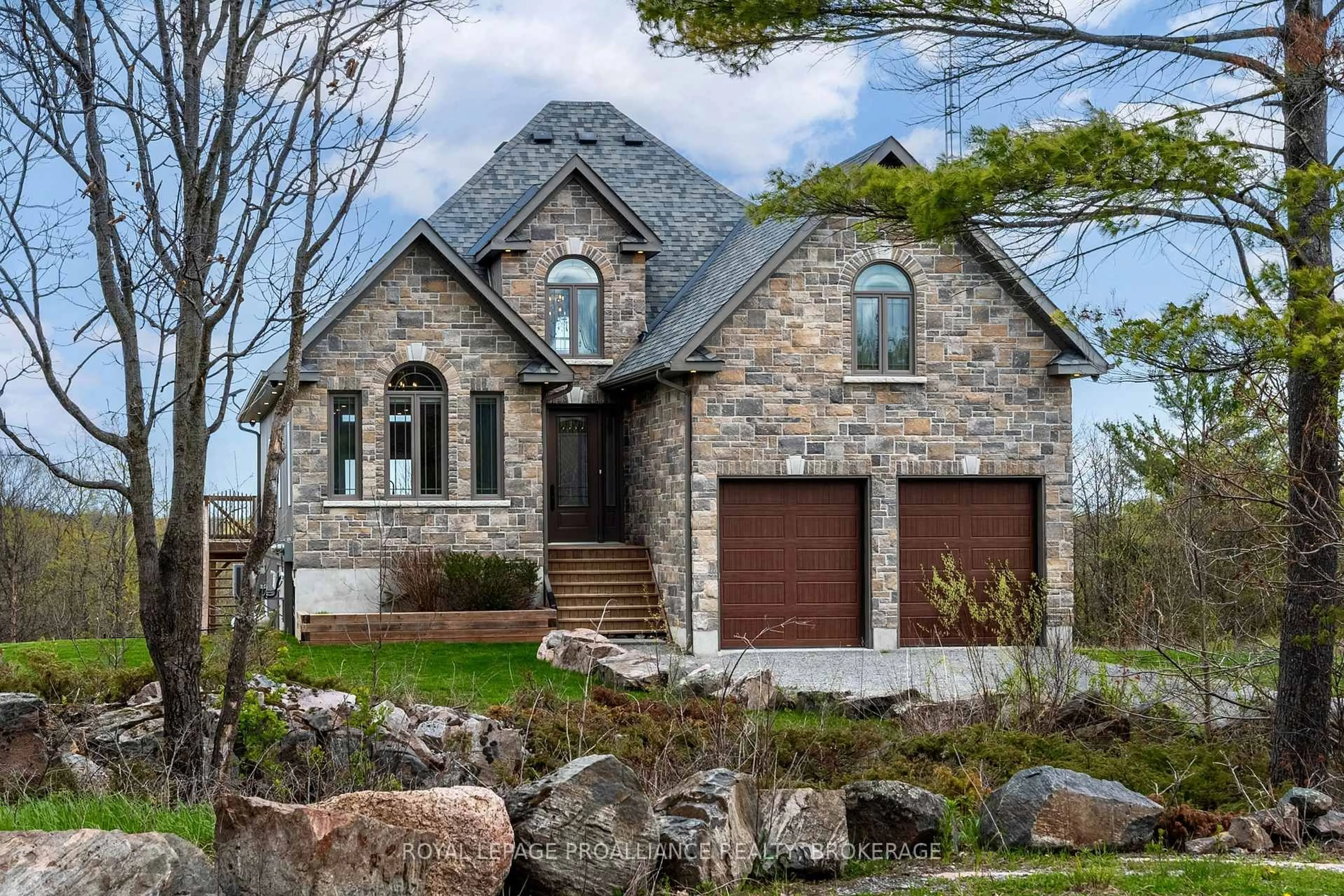 Home with brick exterior material, street for 5110 Ramparts Rd, Battersea Ontario K0H 1H0