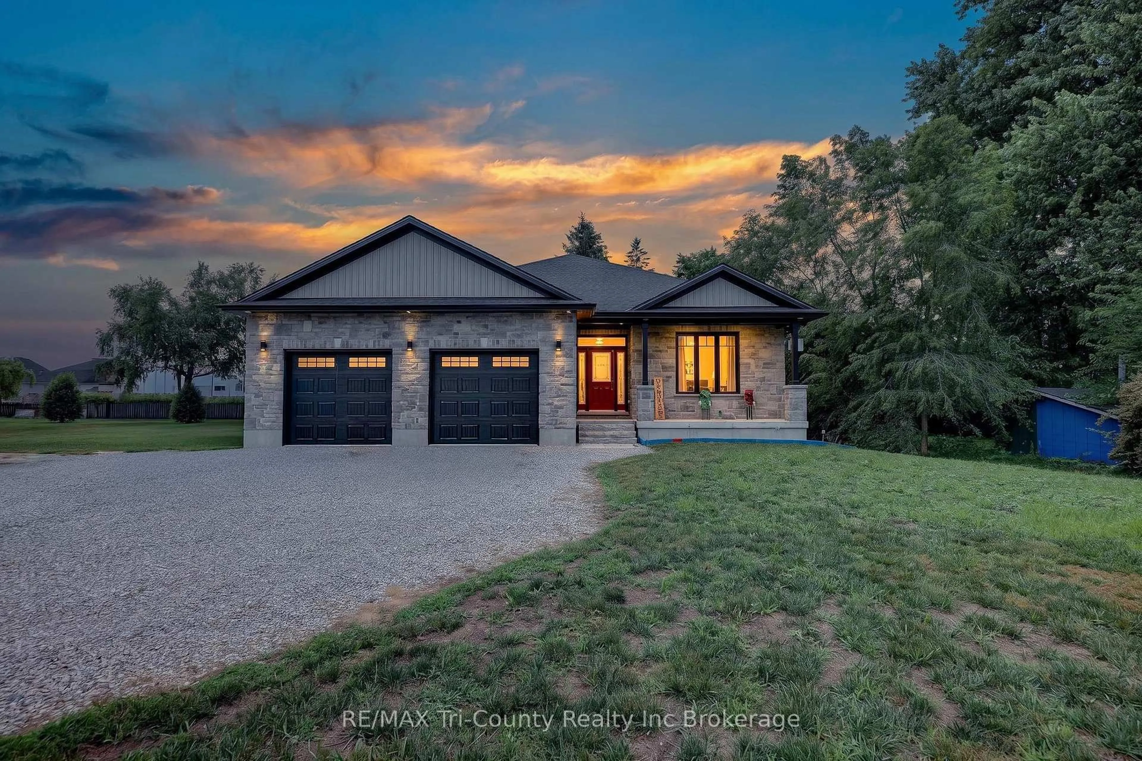 Home with brick exterior material, street for 520 Fairground Rd, Norfolk Ontario N0E 1G0