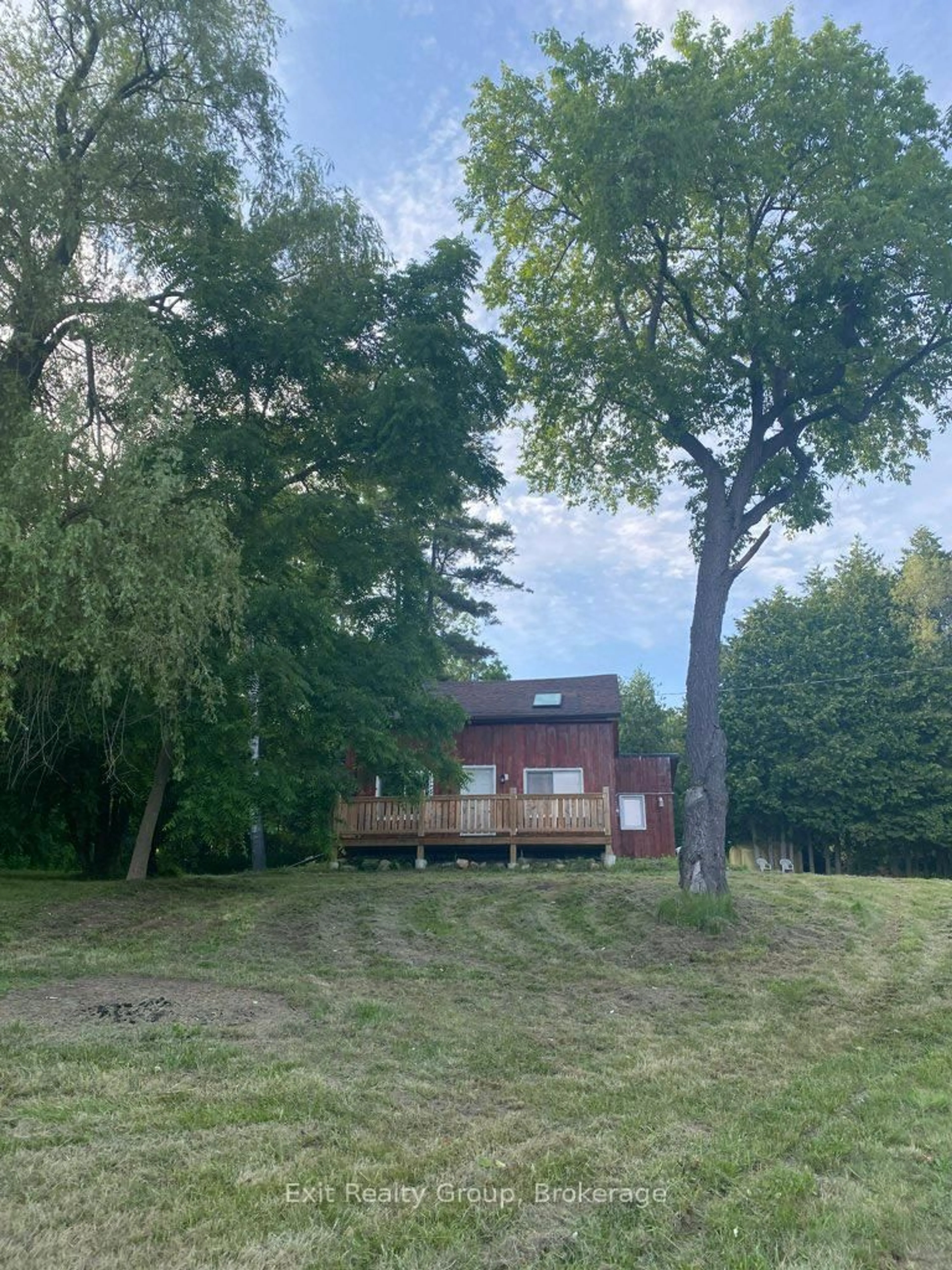 A pic from outside/outdoor area/front of a property/back of a property/a pic from drone, forest/trees view for 14440 County Rd 2, Cramahe Ontario K0K 1H0